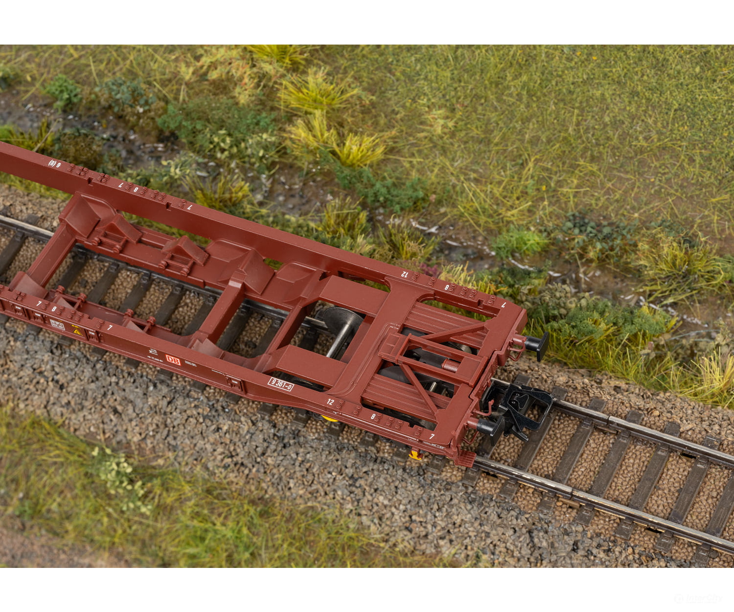 Marklin 47464 HO DB AG Type Sdgkms Deep-Well Flat Car European Freight Cars