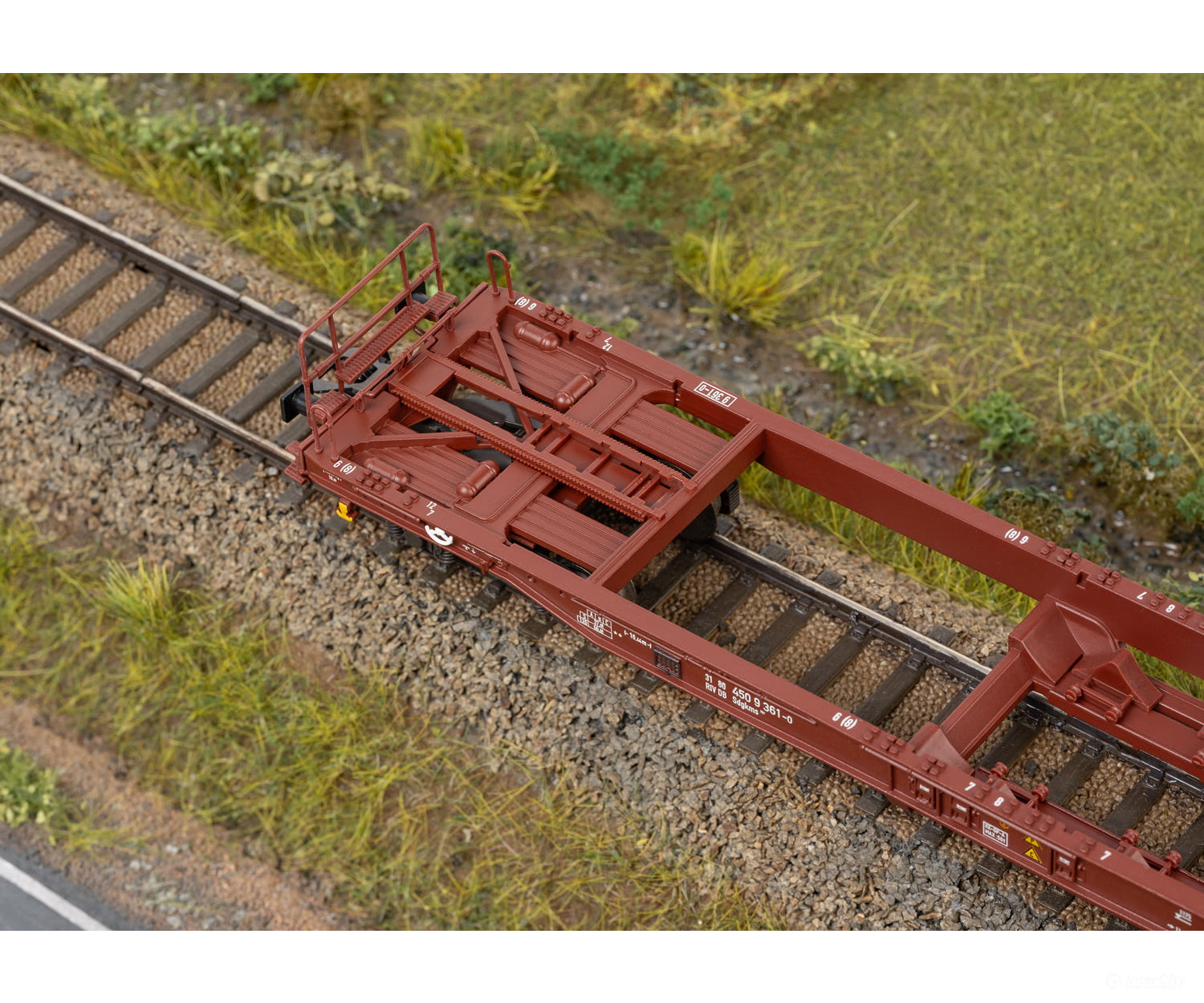 Marklin 47464 HO DB AG Type Sdgkms Deep-Well Flat Car European Freight Cars