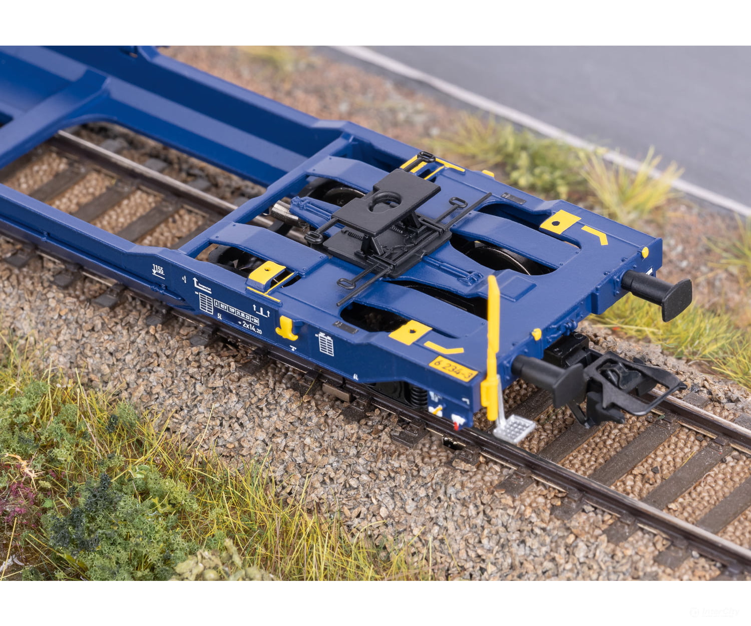 Marklin 47474 HO Type Sdggmrss Double Pocket Car European Freight Cars