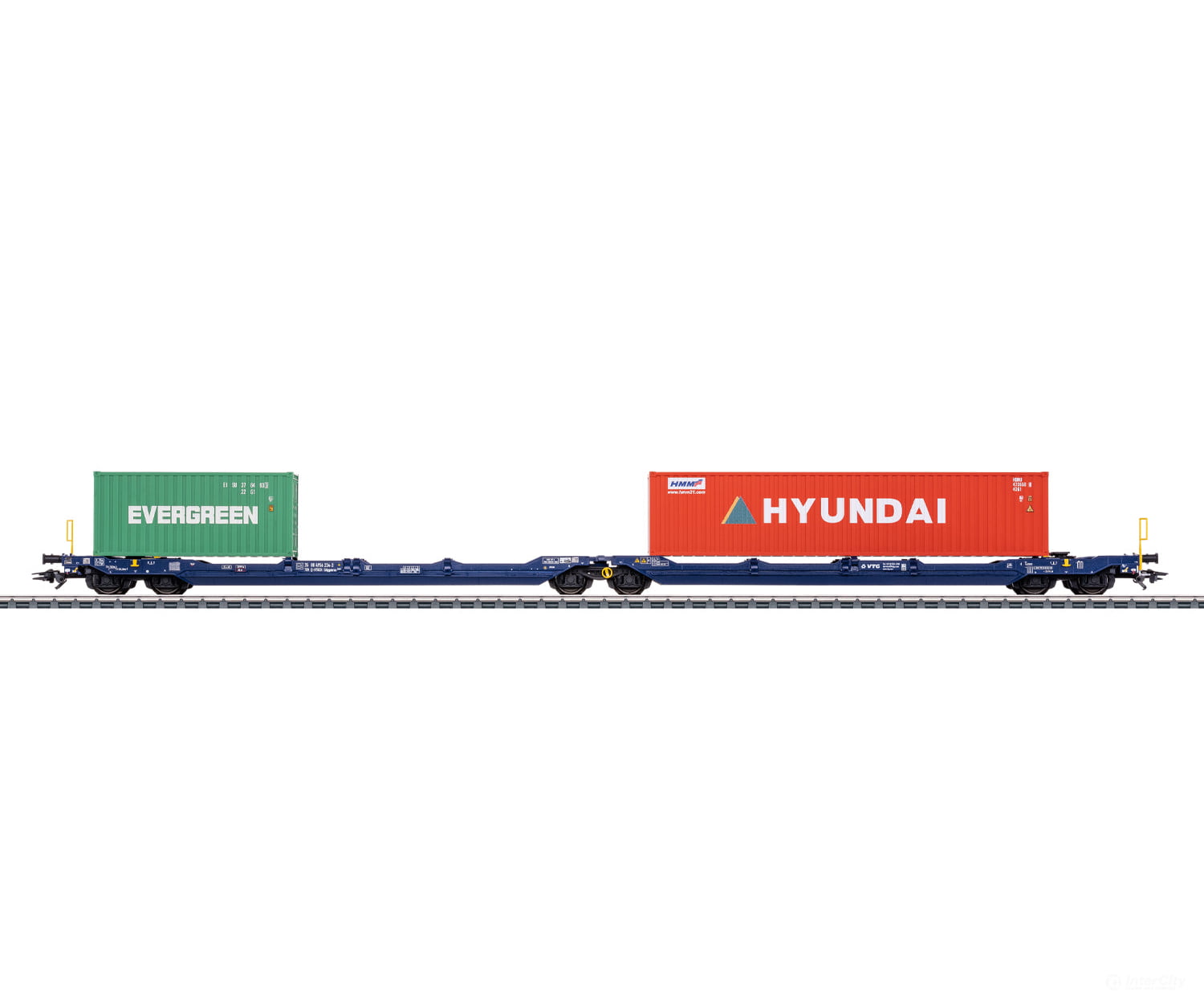 Marklin 47474 HO Type Sdggmrss Double Pocket Car European Freight Cars