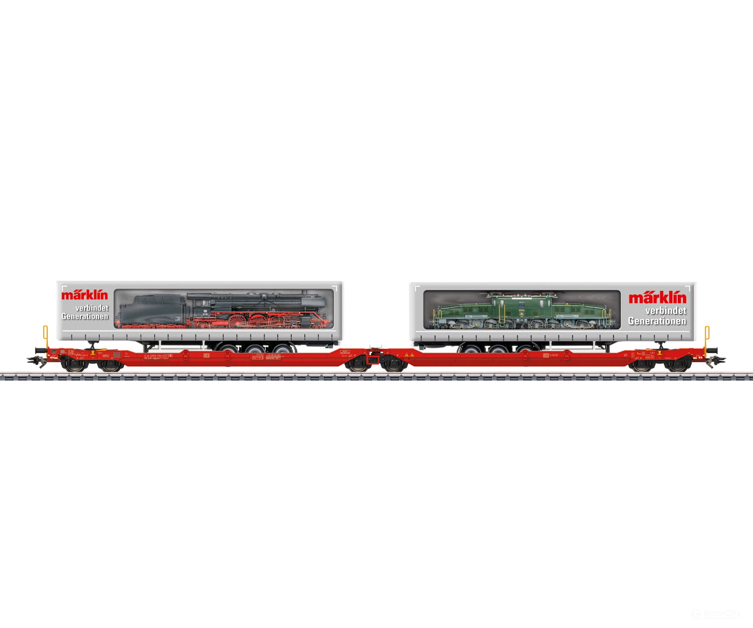 Marklin 47477 Ho Db Ag Type Sdggmrss 738 Double Pocket Car European Freight Cars