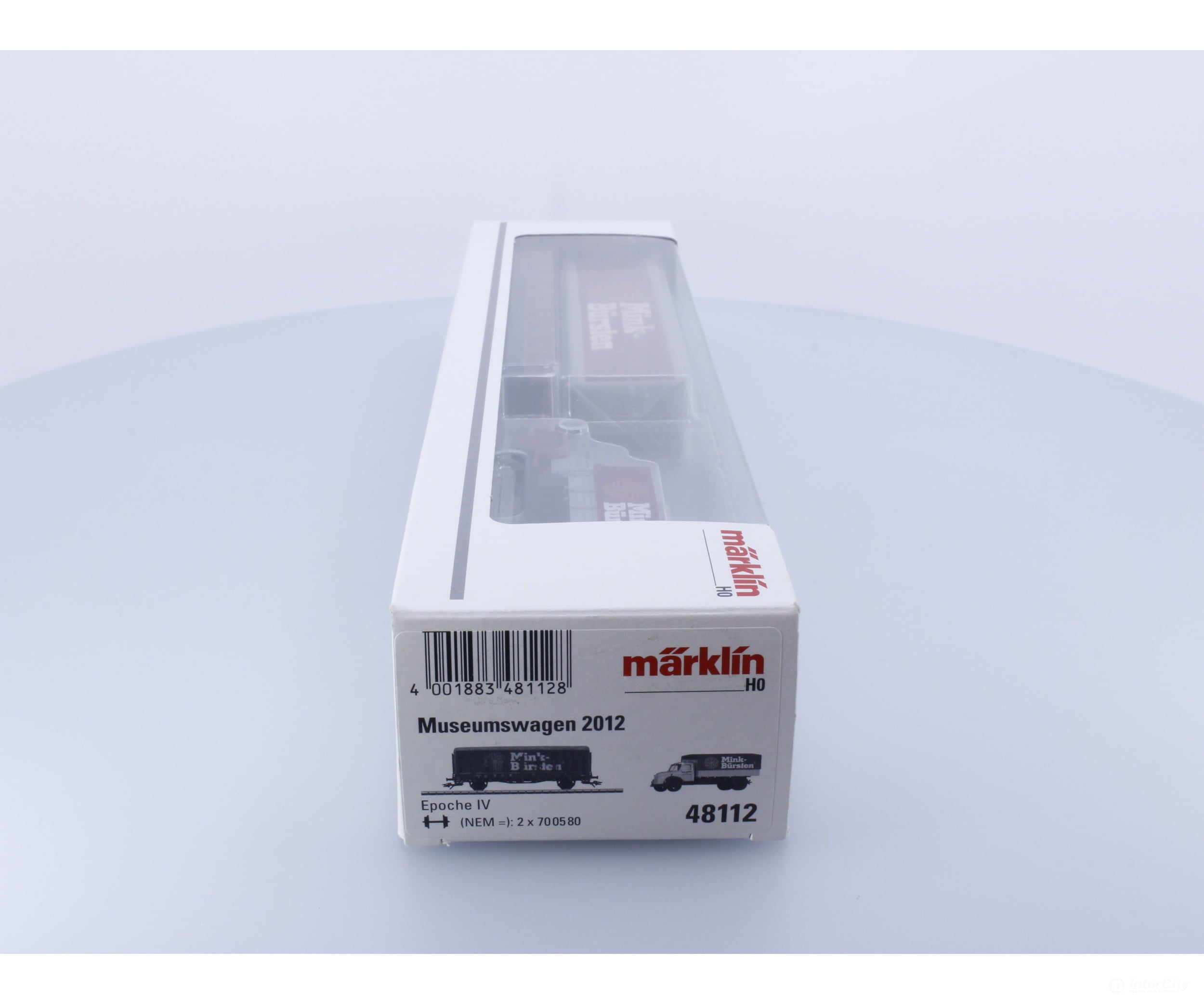 Marklin 48112 Ho Museum Car Set 2012 ’Mink Bursten’ European Freight Cars