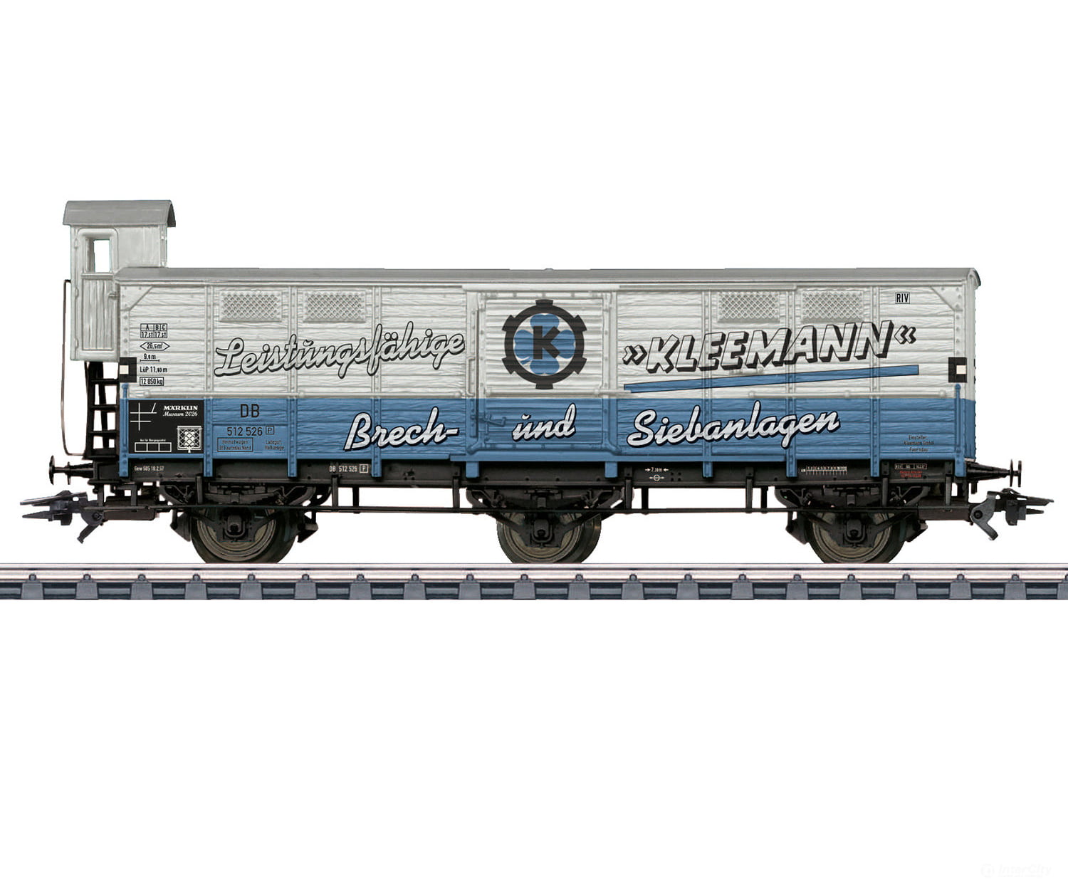 Marklin 48126 HO DB H0-Gauge Museum Car Set for 2026 European Freight Cars