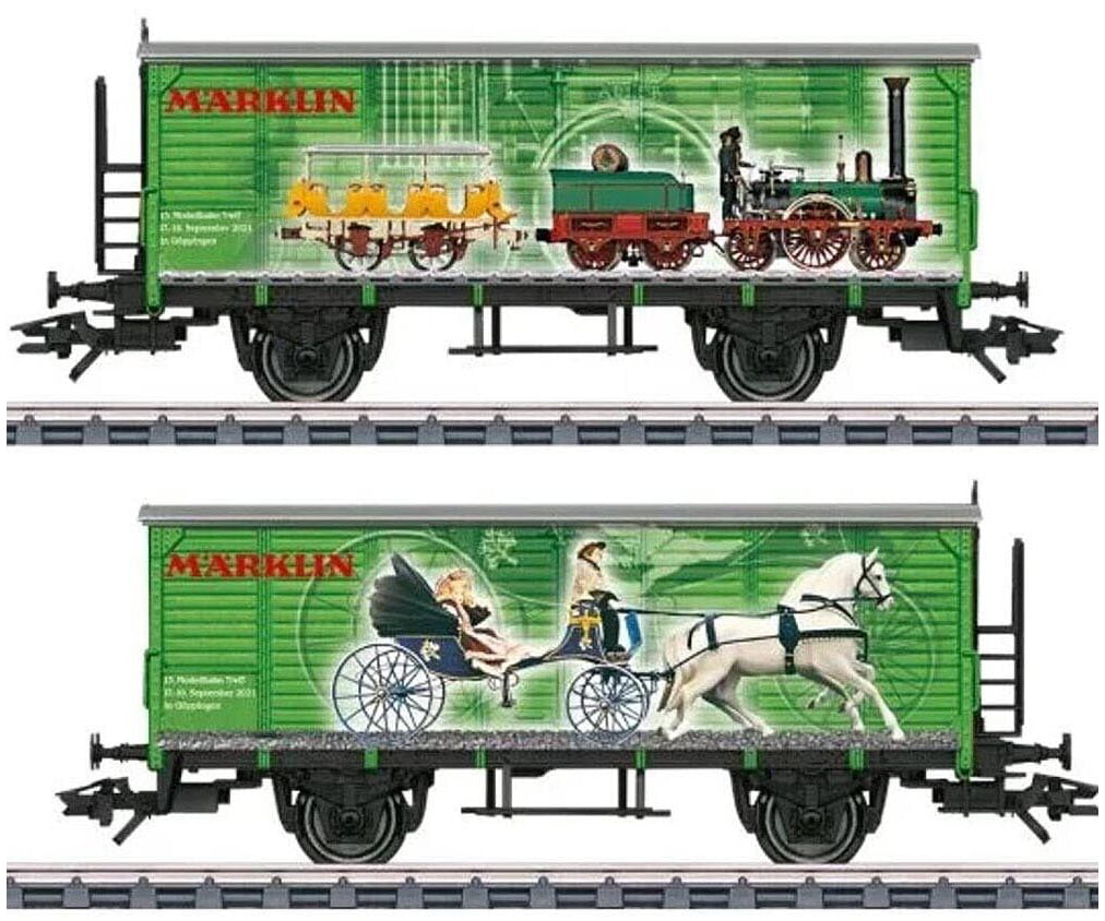 Marklin 48221 Ho Ima Show Special Car In Collector Tin European Freight Cars