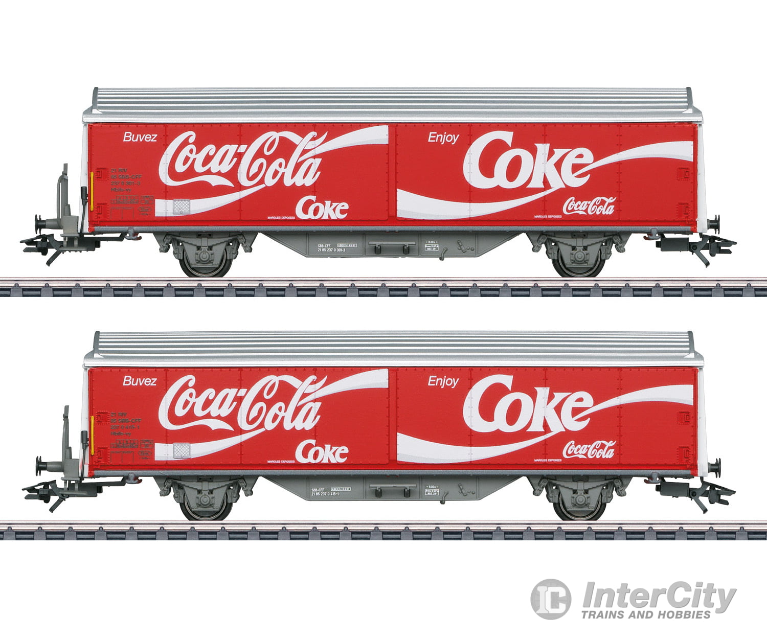 Marklin 48344 SBB-CFF-FFS Type Hbils-vy Sliding Wall Boxcar Set - Default Title (IC-MARK-48344)