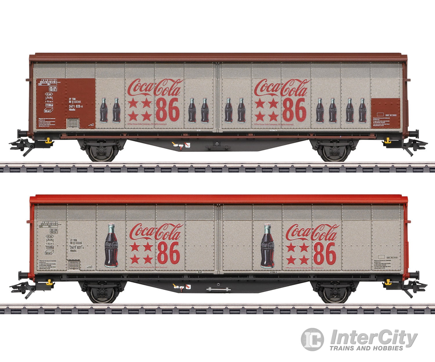 Marklin 48345 Type Hbbills Sliding Wall Boxcar Set - Default Title (IC-MARK-48345)