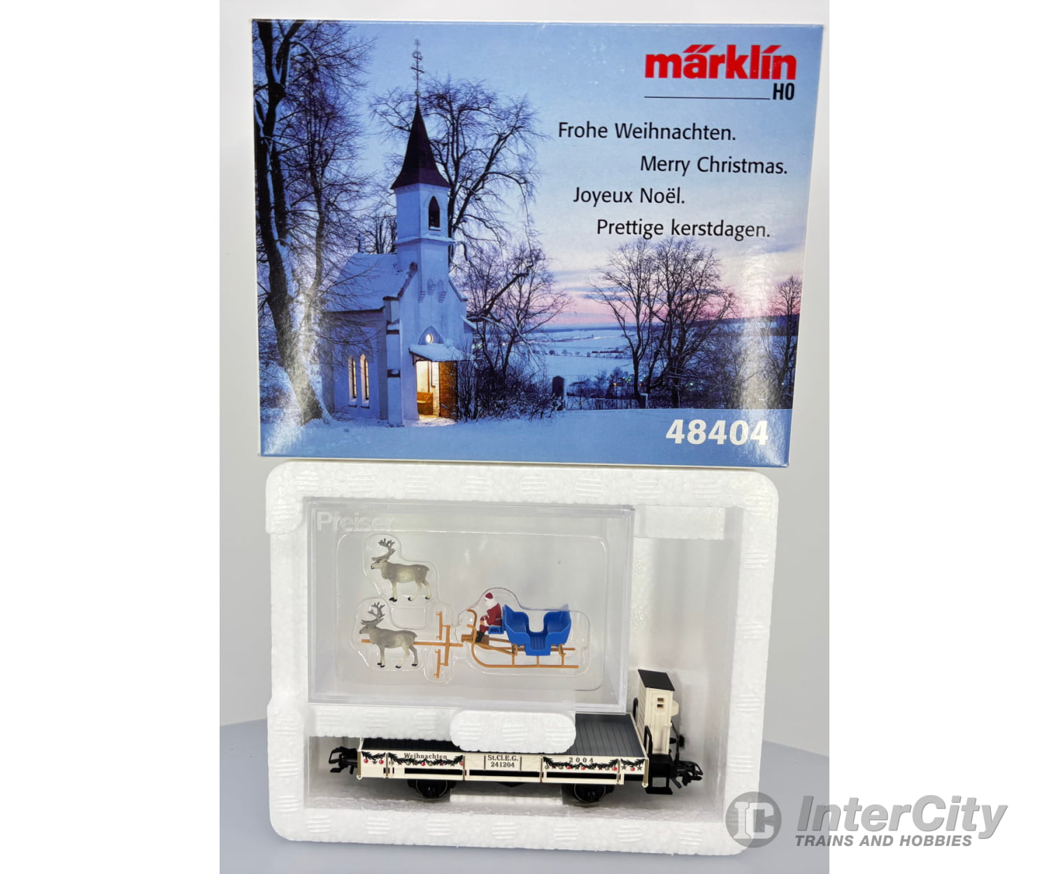 Marklin 48404 Ho 2004 Christmas Car European Freight Cars