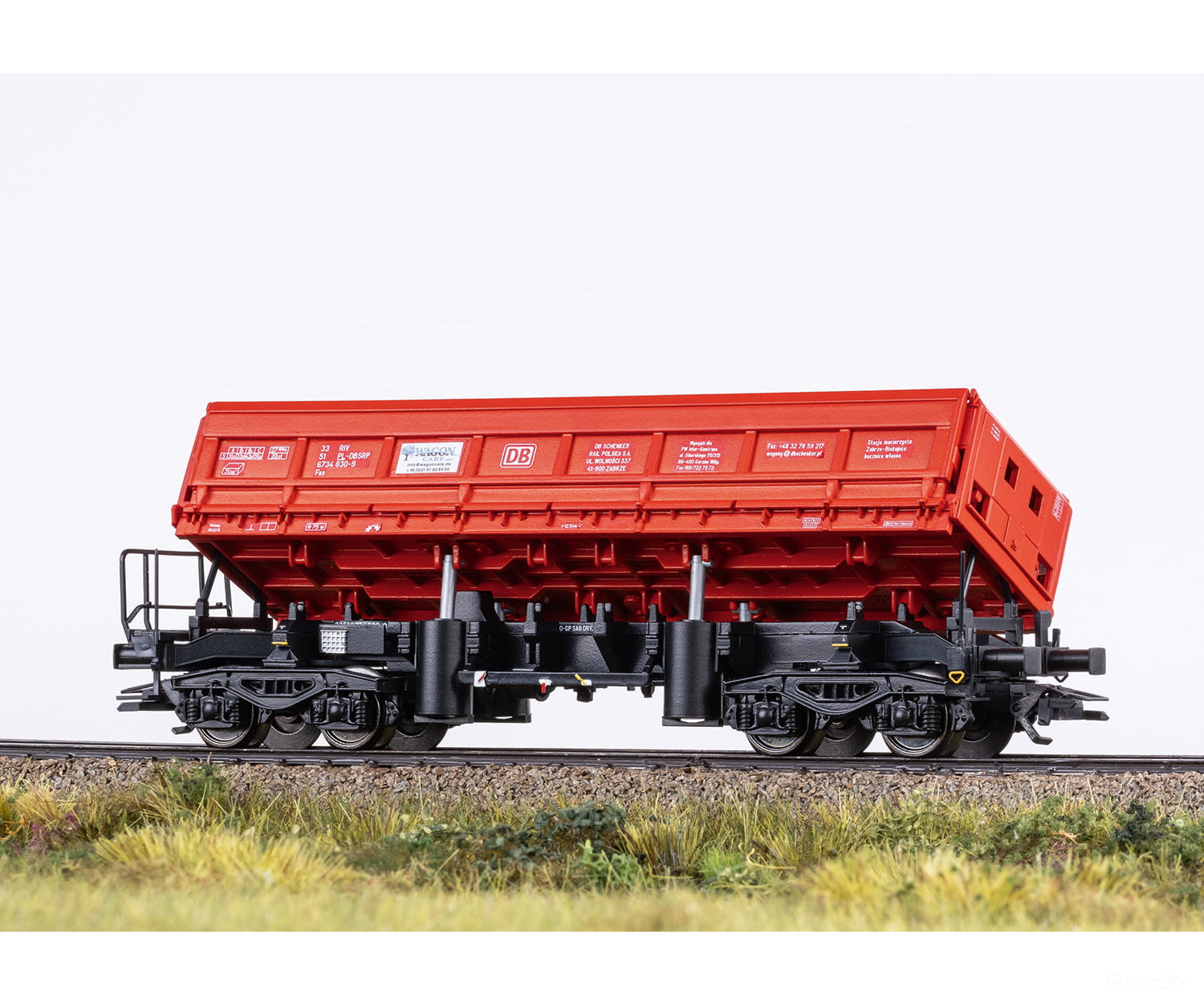 Marklin 48458 Ho Type Fas Side Dump Car Set European Freight Cars