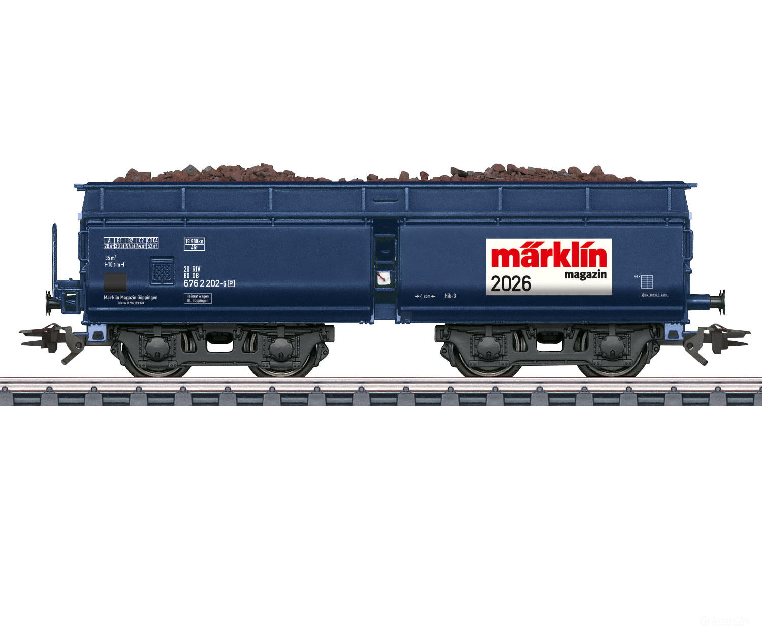 Marklin 48526 HO DB Märklin Magazin H0 Annual Car for 2026 - European Freight Cars