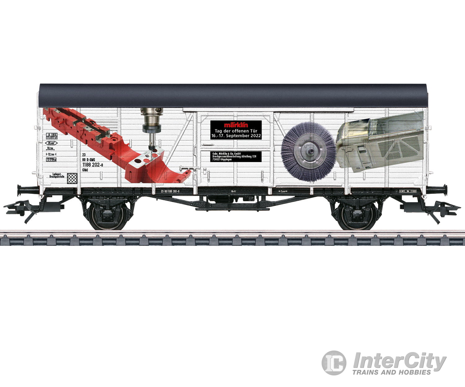 Marklin 48954 Special car for the canceled open day 2022 - Covered freight car Gbkl - Default Title (IC-MARK-48954)