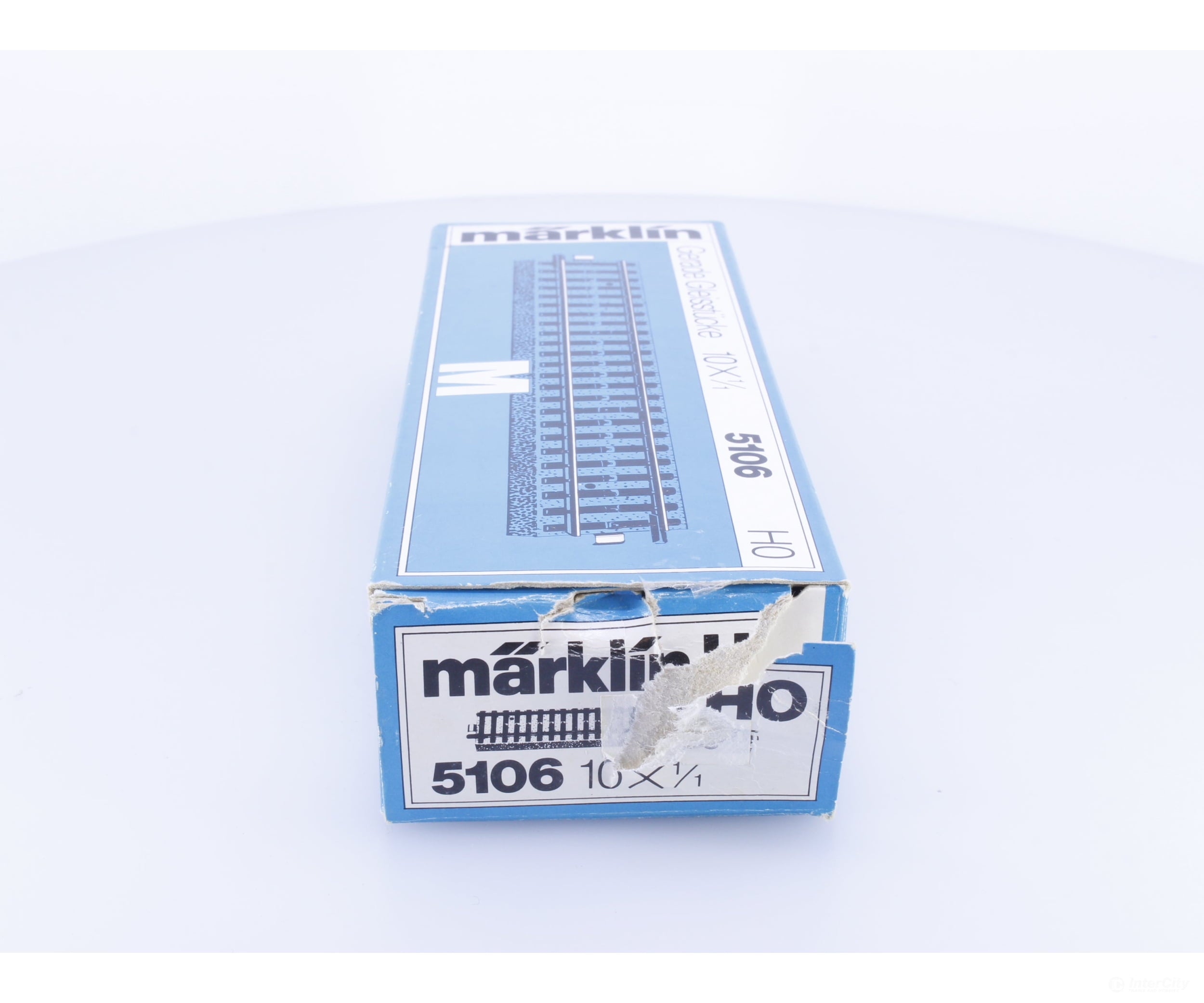 Marklin 5106 HO Straight Track Sections M Track (#2) - Track & Turnouts