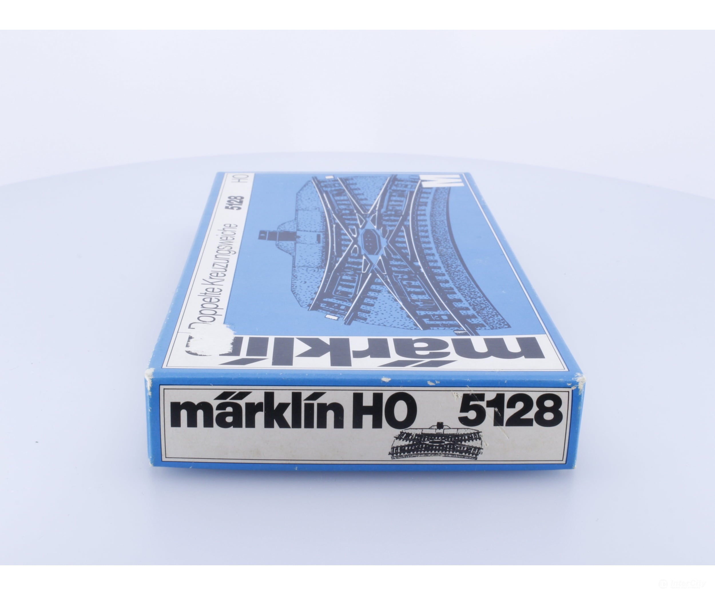 Marklin 5128 Ho Electric Double Slip Switch M Track (#4) & Turnouts