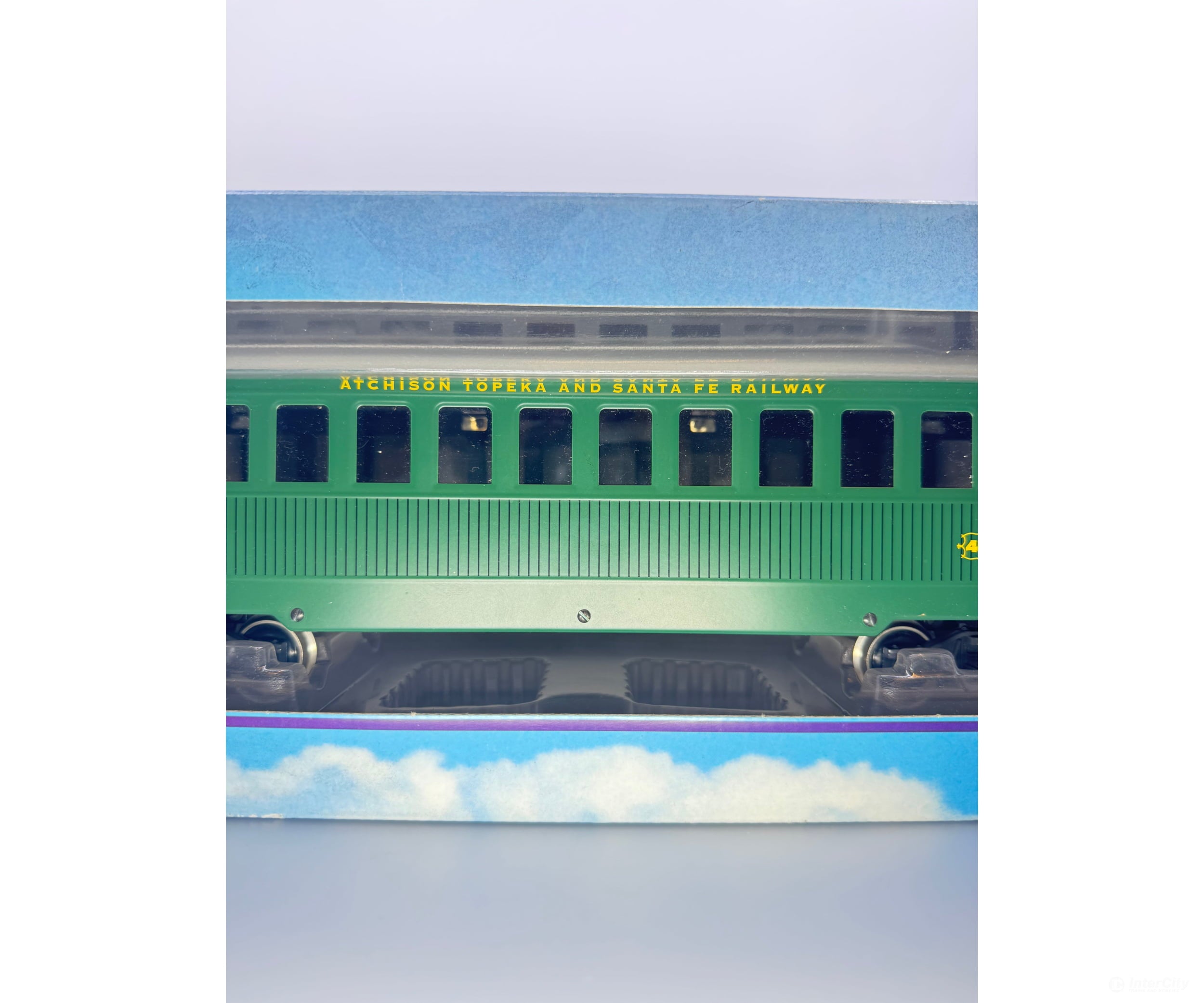 Marklin 54731 G 4 Axle Passenger Car Atchison Topeka And Santa Fe (Atsf) 407 Cars