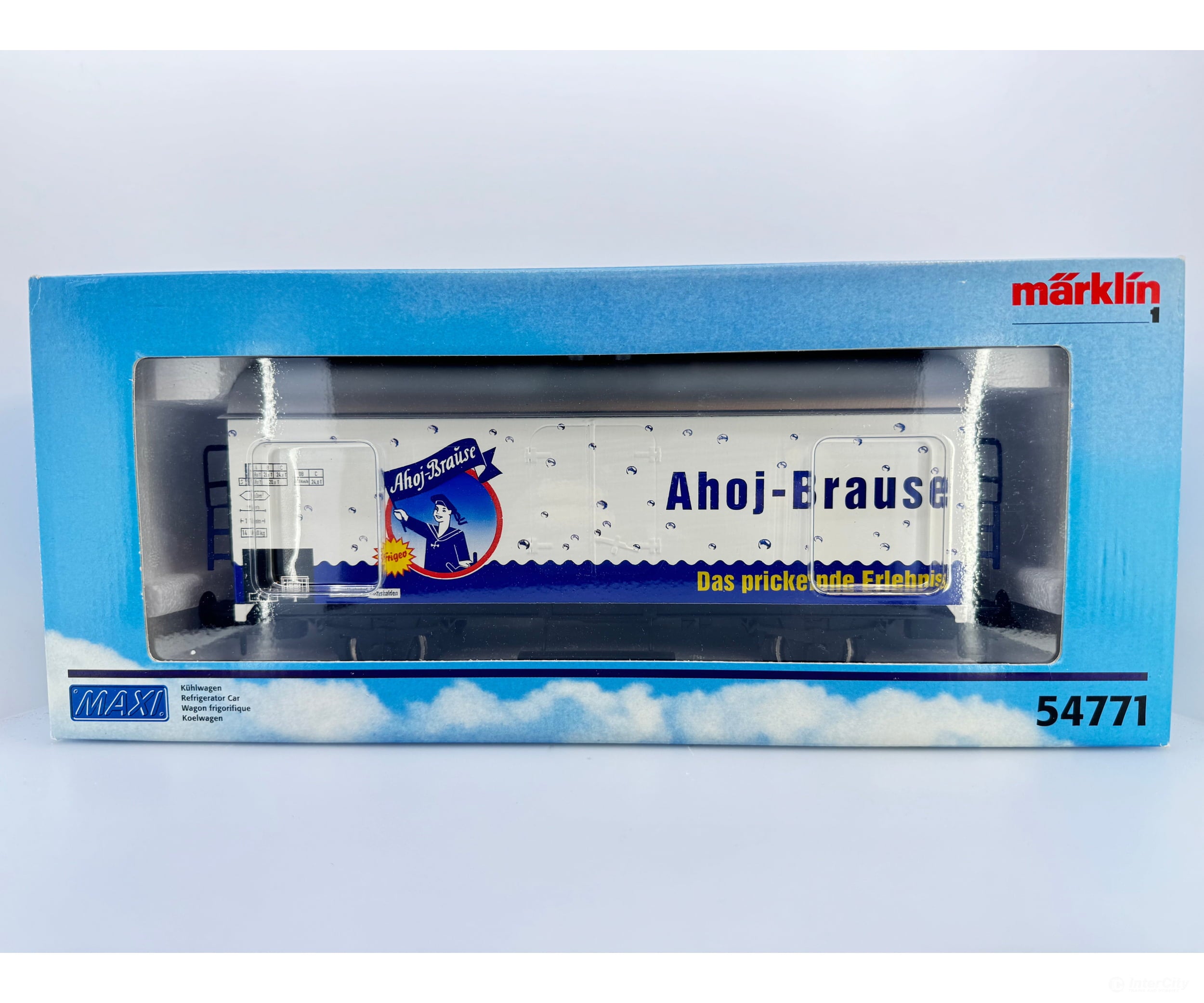 Marklin 54771 Db Refrigerator Car Ahoj-Brause European Freight Cars