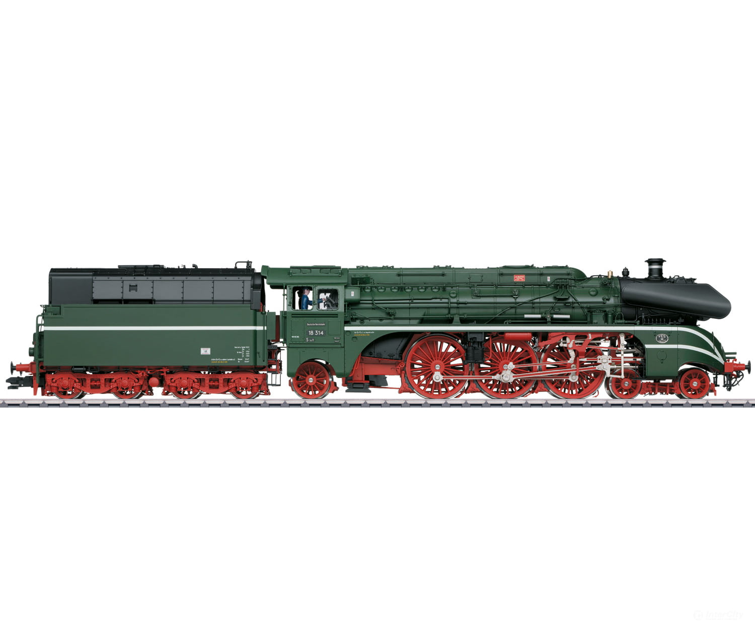 Marklin 55126 1 Steam Locomotive 18 314 European Locomotives