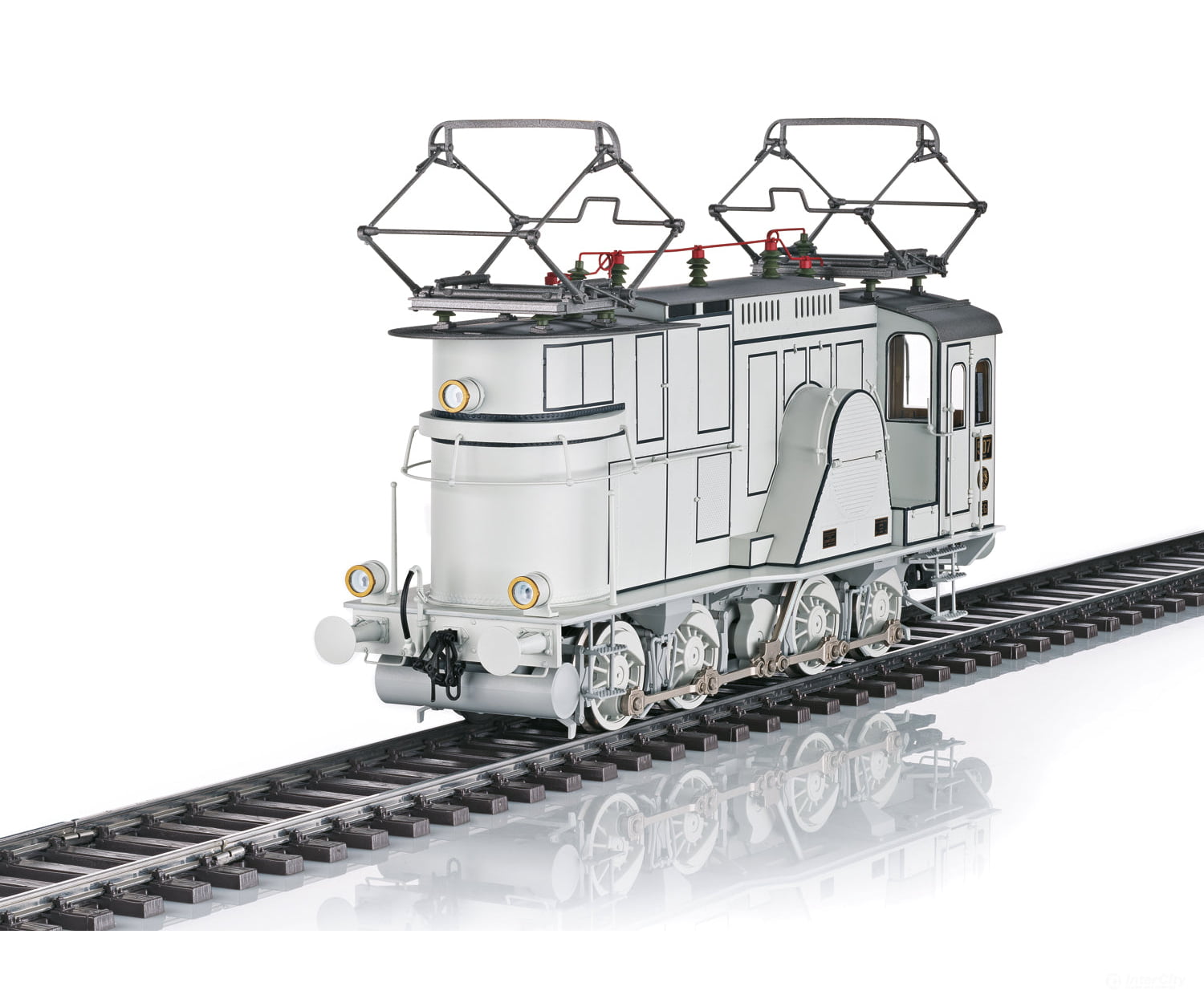 Marklin 55506 1 KPEV Class EG 507 Freight Train Electric Locomotive with Photographic Gray Paint MFX Digital Sound
