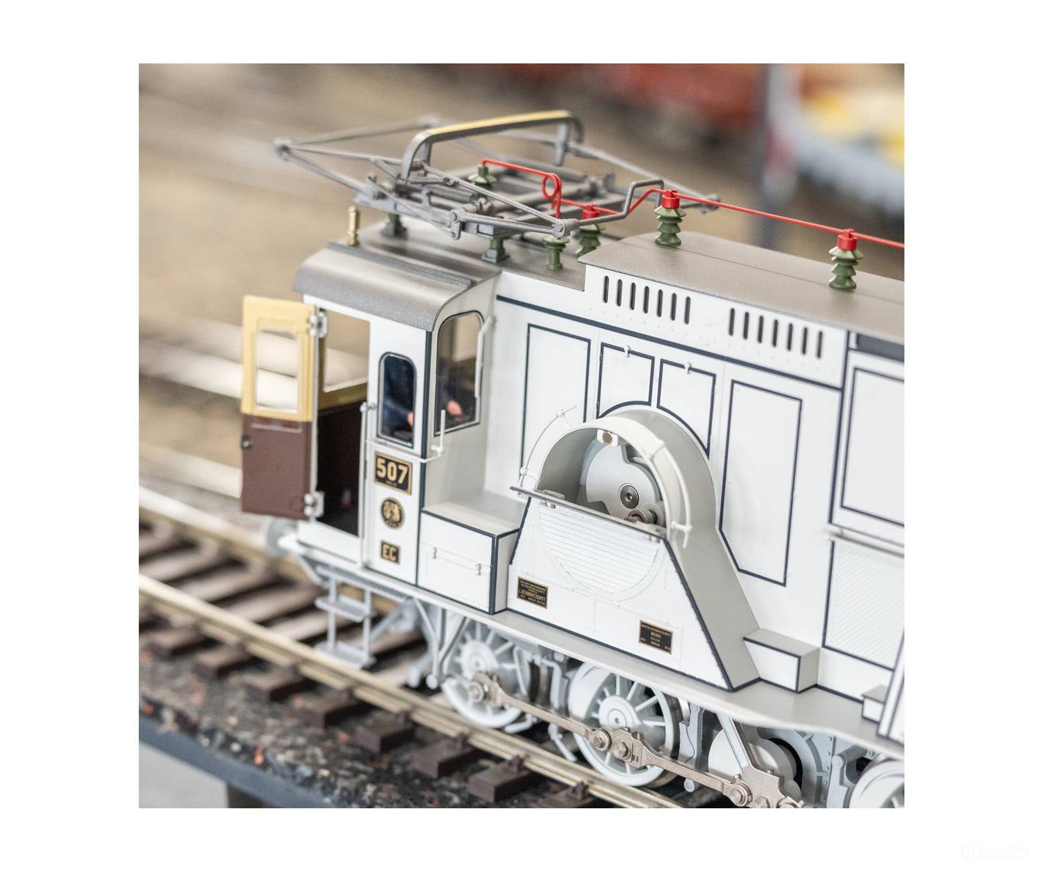 Marklin 55506 1 KPEV Class EG 507 Freight Train Electric Locomotive with Photographic Gray Paint MFX Digital Sound