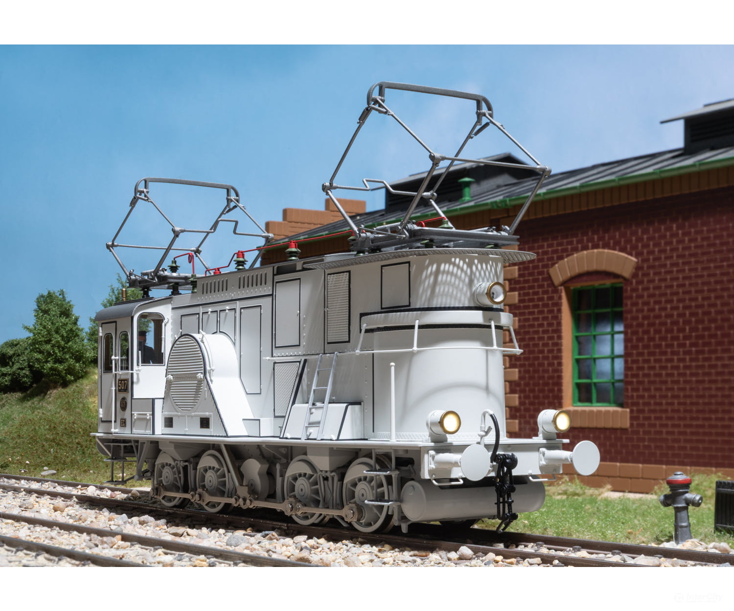 Marklin 55506 1 KPEV Class EG 507 Freight Train Electric Locomotive with Photographic Gray Paint MFX Digital Sound