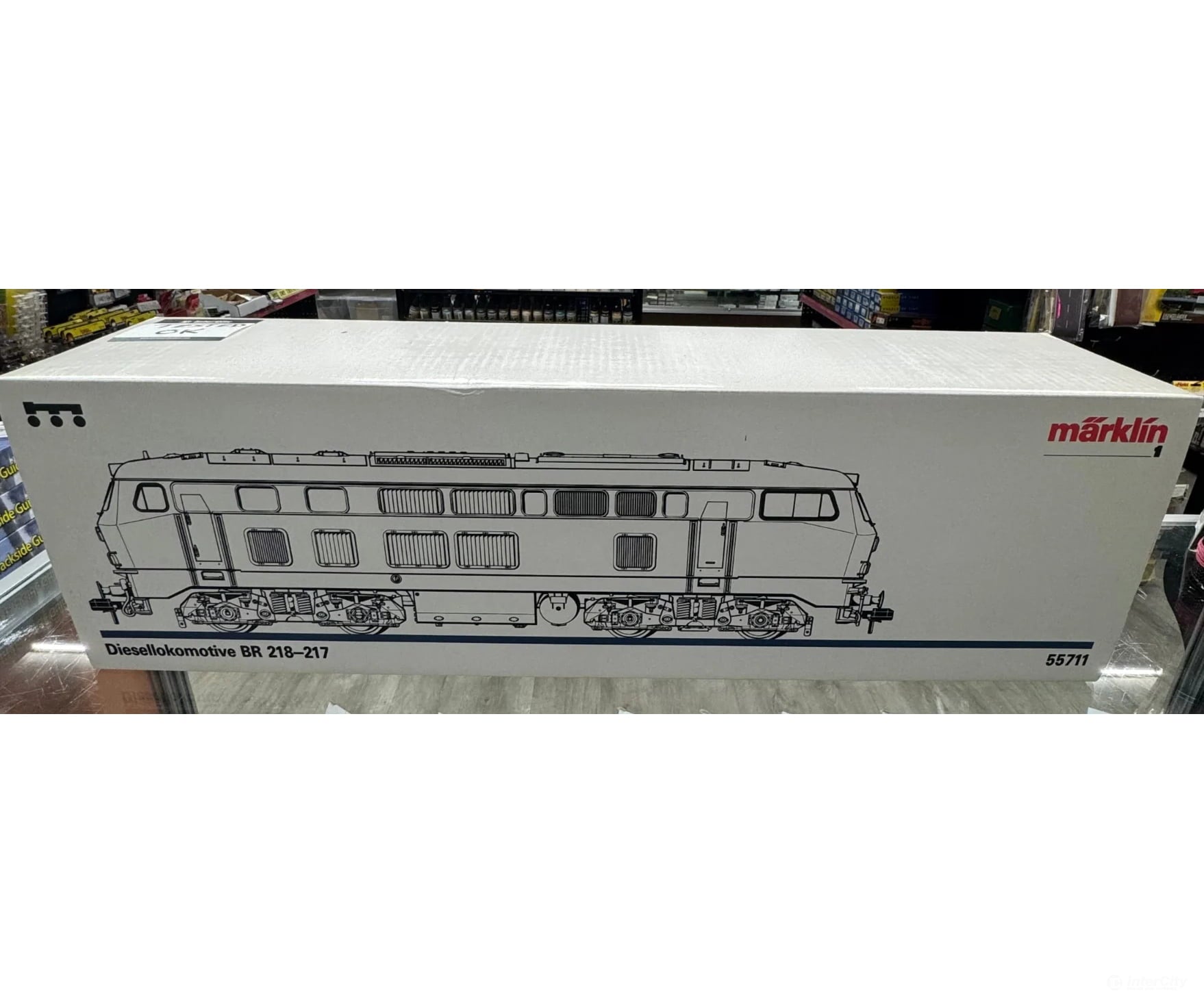 Marklin 55711 1-Gauge Db Br218-217 Diesel Locomovie - Digital European Locomotives