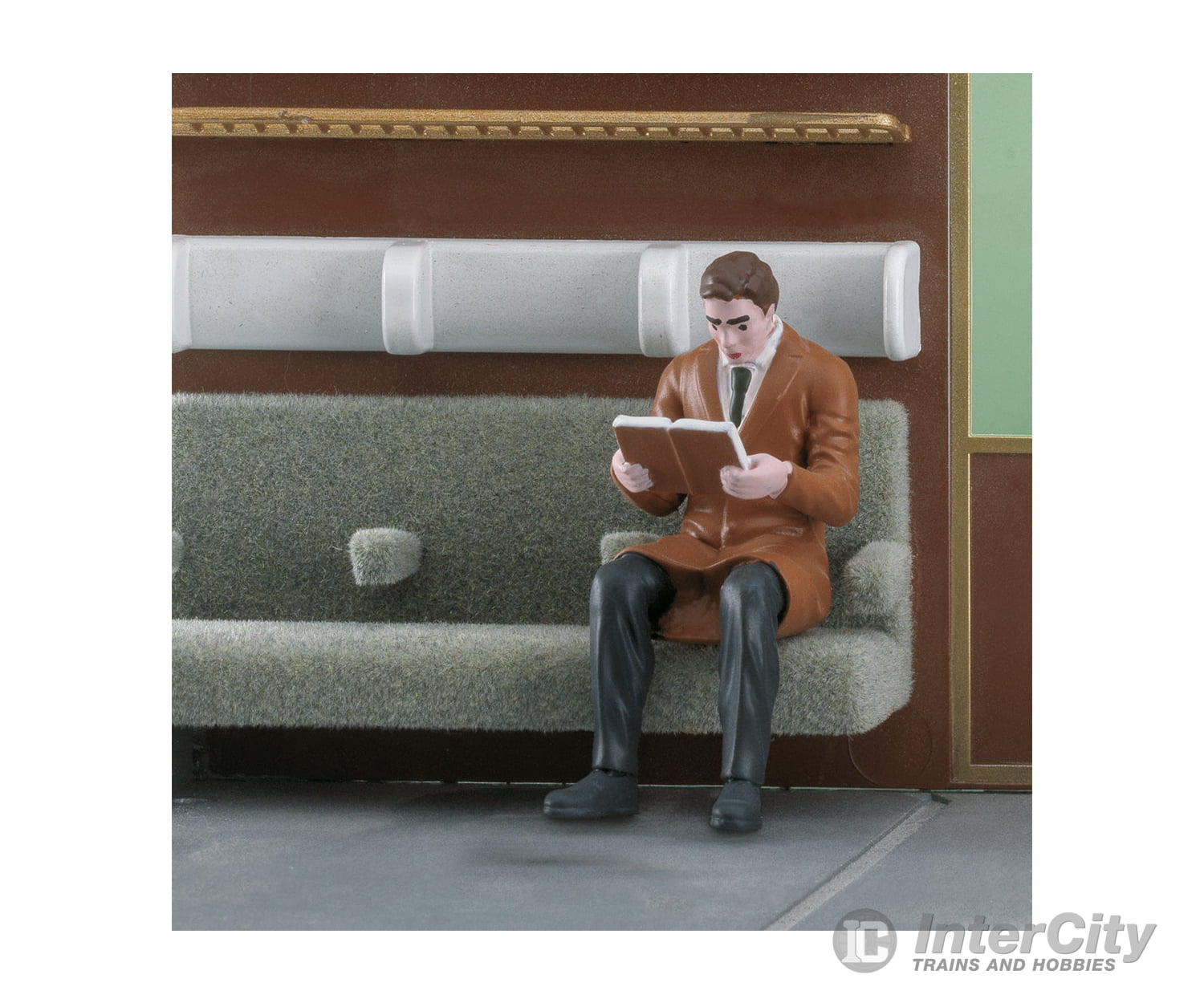 Marklin 56409 1 ’Sitting Passengers’ Group Of Brass Figures