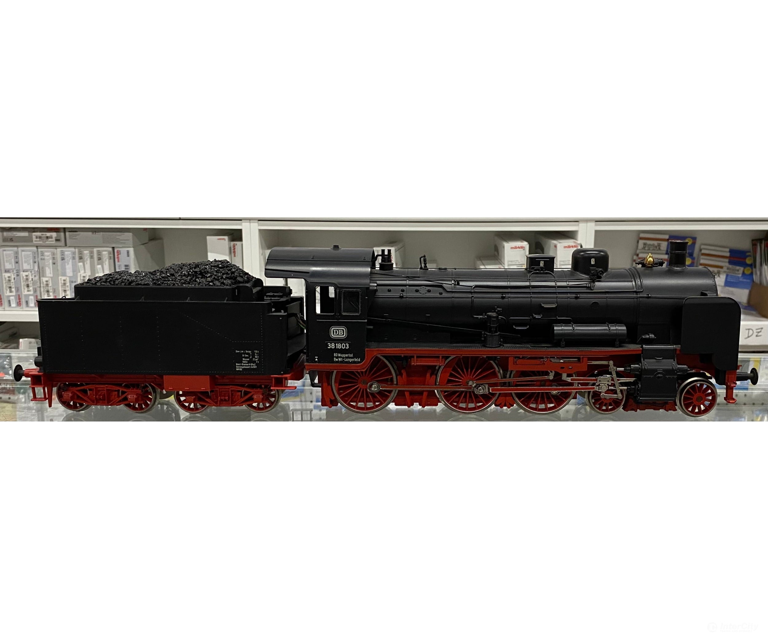 Marklin 5747 1 DB BR 38 Class 4-6-0 Steam Locomotive P8 Smoke Unit 38 1803 Analog DC European Locomotives