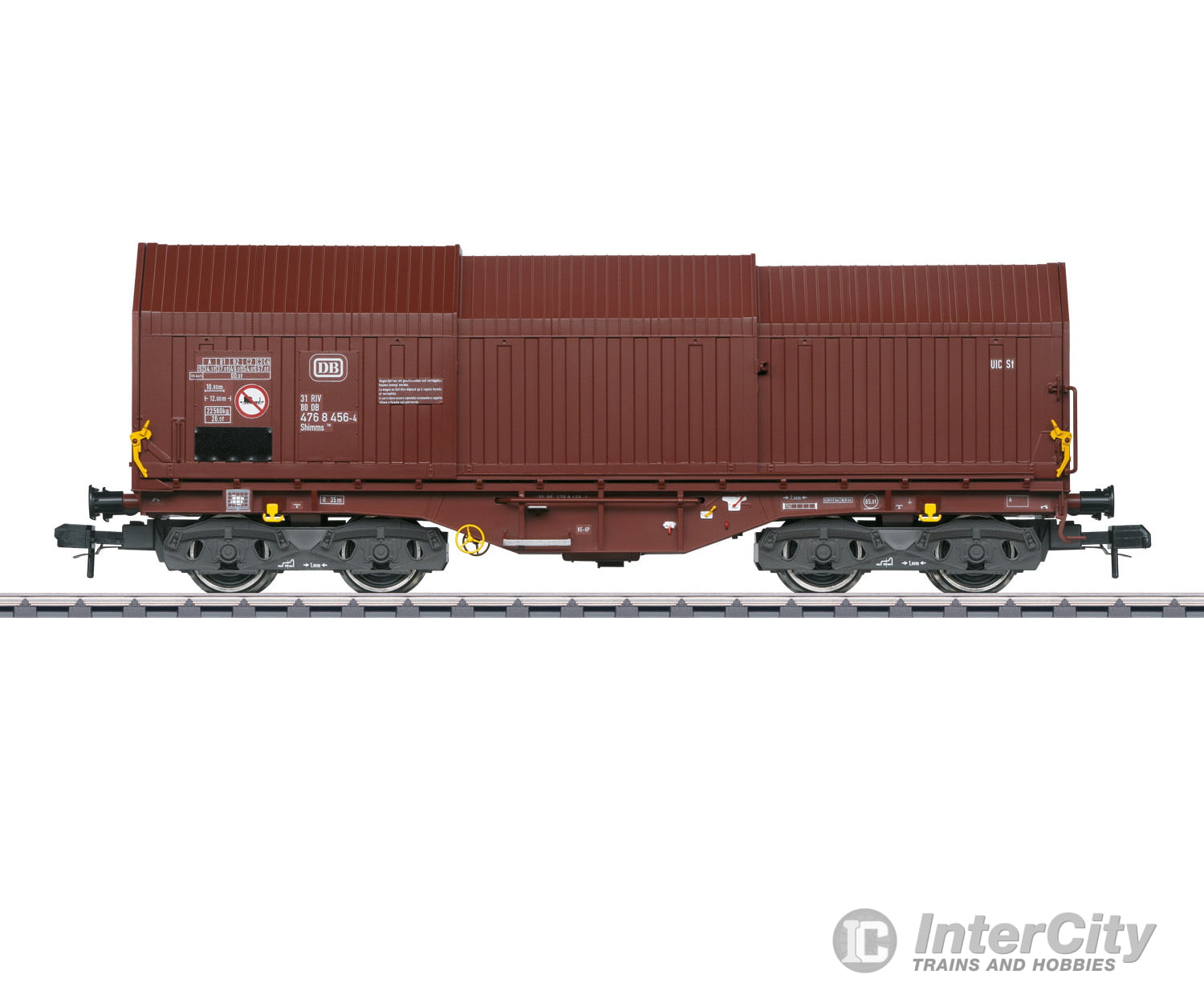 Marklin 58784 DB DB Flat Car with Telescoping Covers - Default Title (IC-MARK-58784)