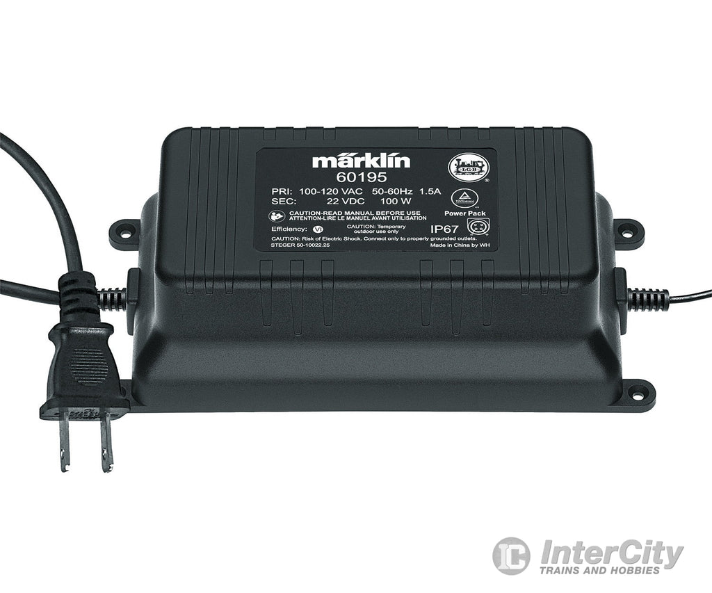 Marklin 60195 100 VA, 120 Volt Switched Mode Power Pack - Default Title (IC-MARK-60195)