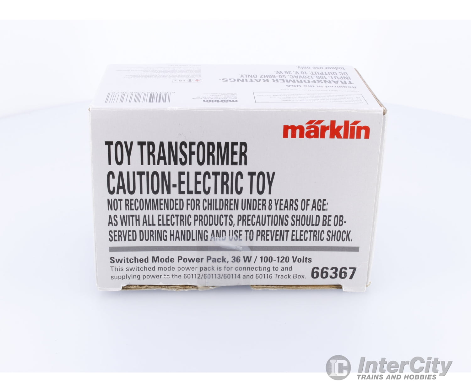 Marklin 66367 HO Transformer 36VA 110V (#2) Analog Throttles & Power