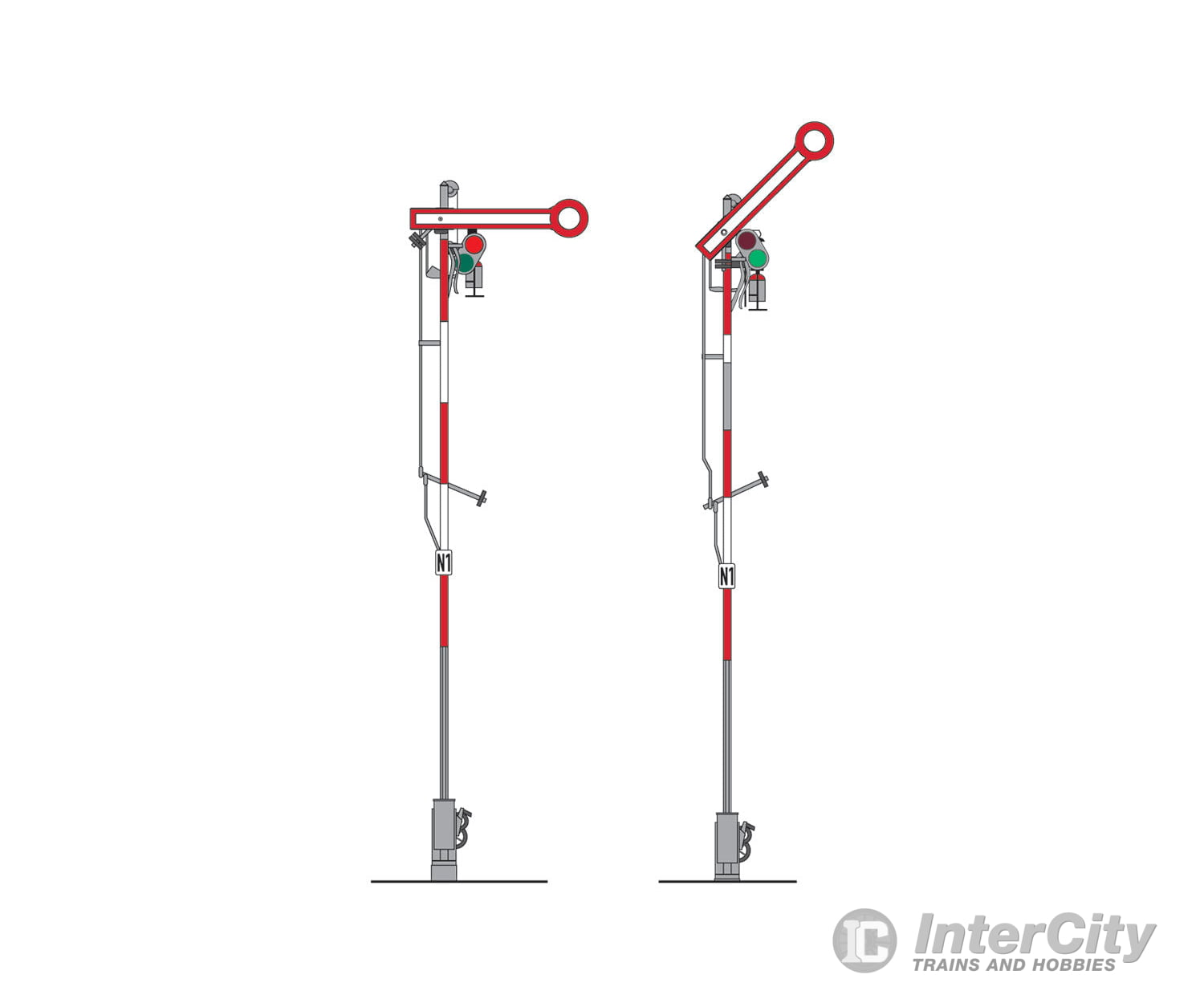 Marklin 70391 Home Signal with a Narrow Mast - Default Title (IC-MARK-70391)