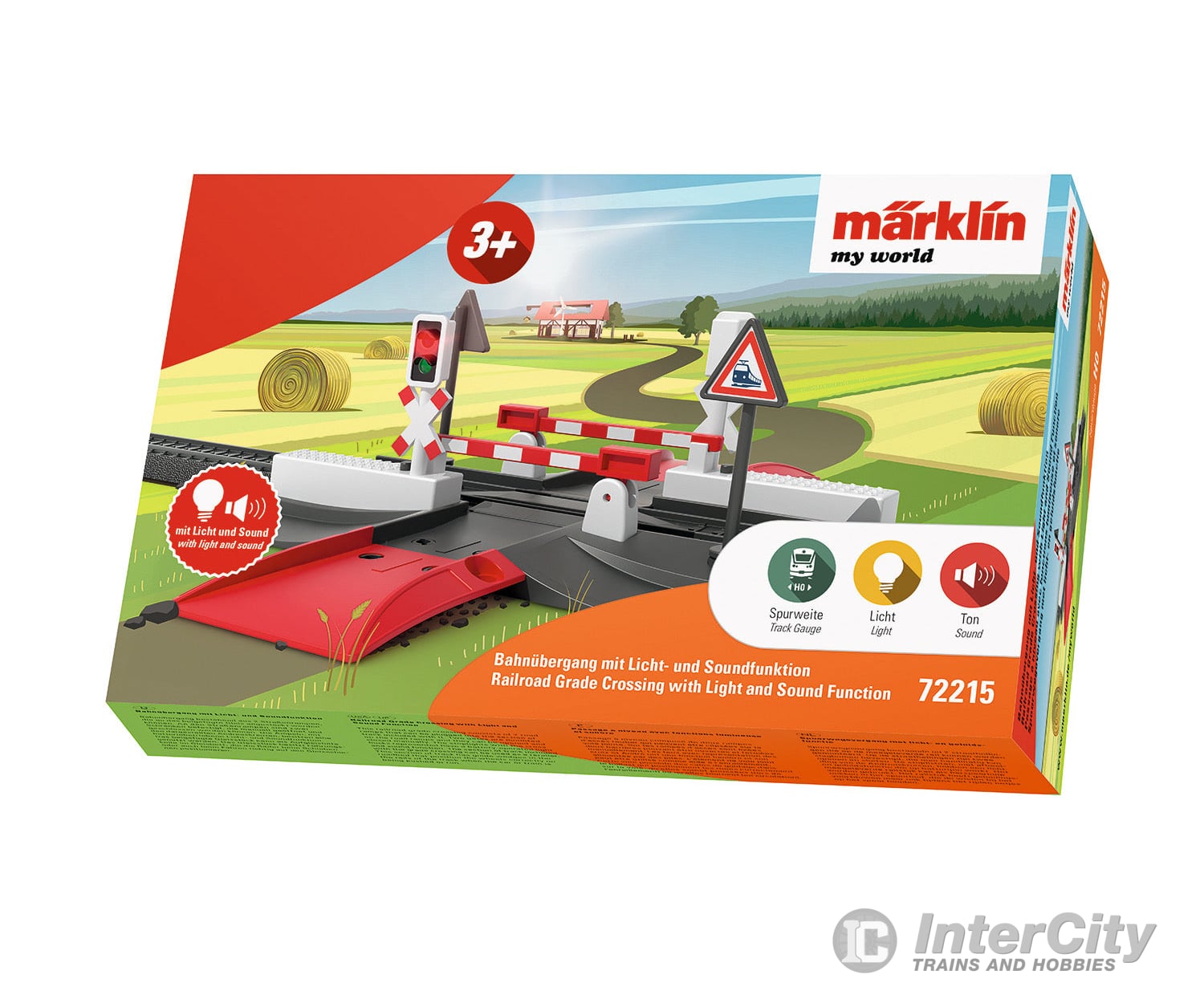 Marklin 72215 Marklin my world - Railroad Grade Crossing with Light and Sound Function - Default Title (IC-MARK-72215)