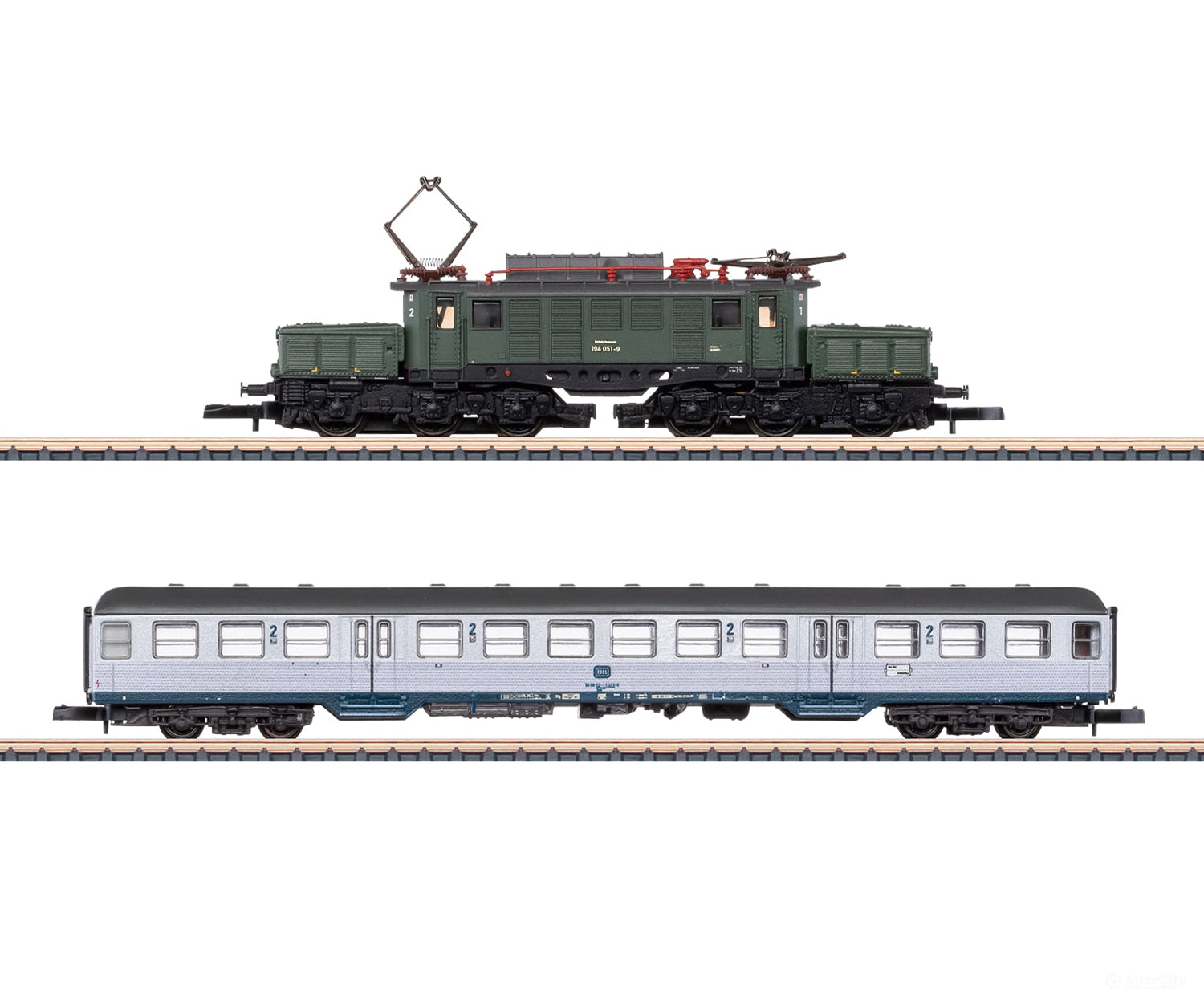 Marklin 81221 Z Db Commuter Train With The Class 194 Starter & Sets