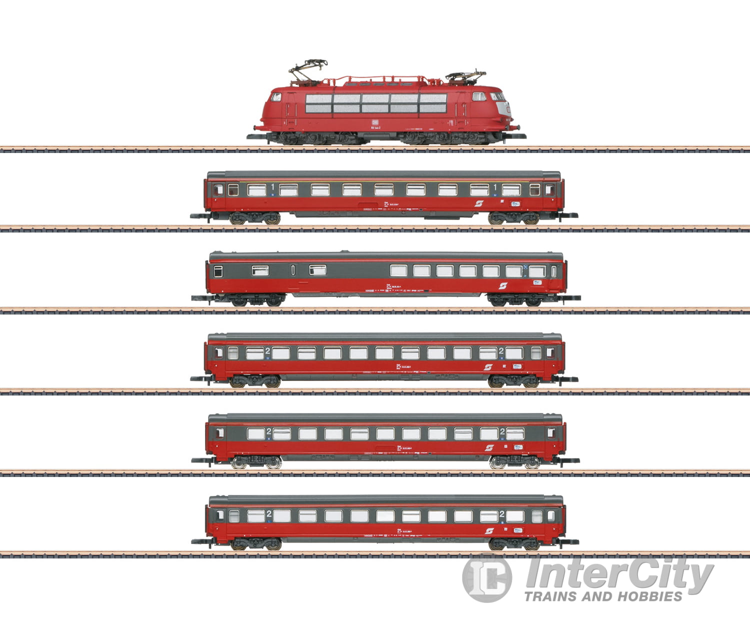 Marklin 81282 Z Ec 64 Mozart Train Set With A Class 103 Electric Locomotive Starter & Sets