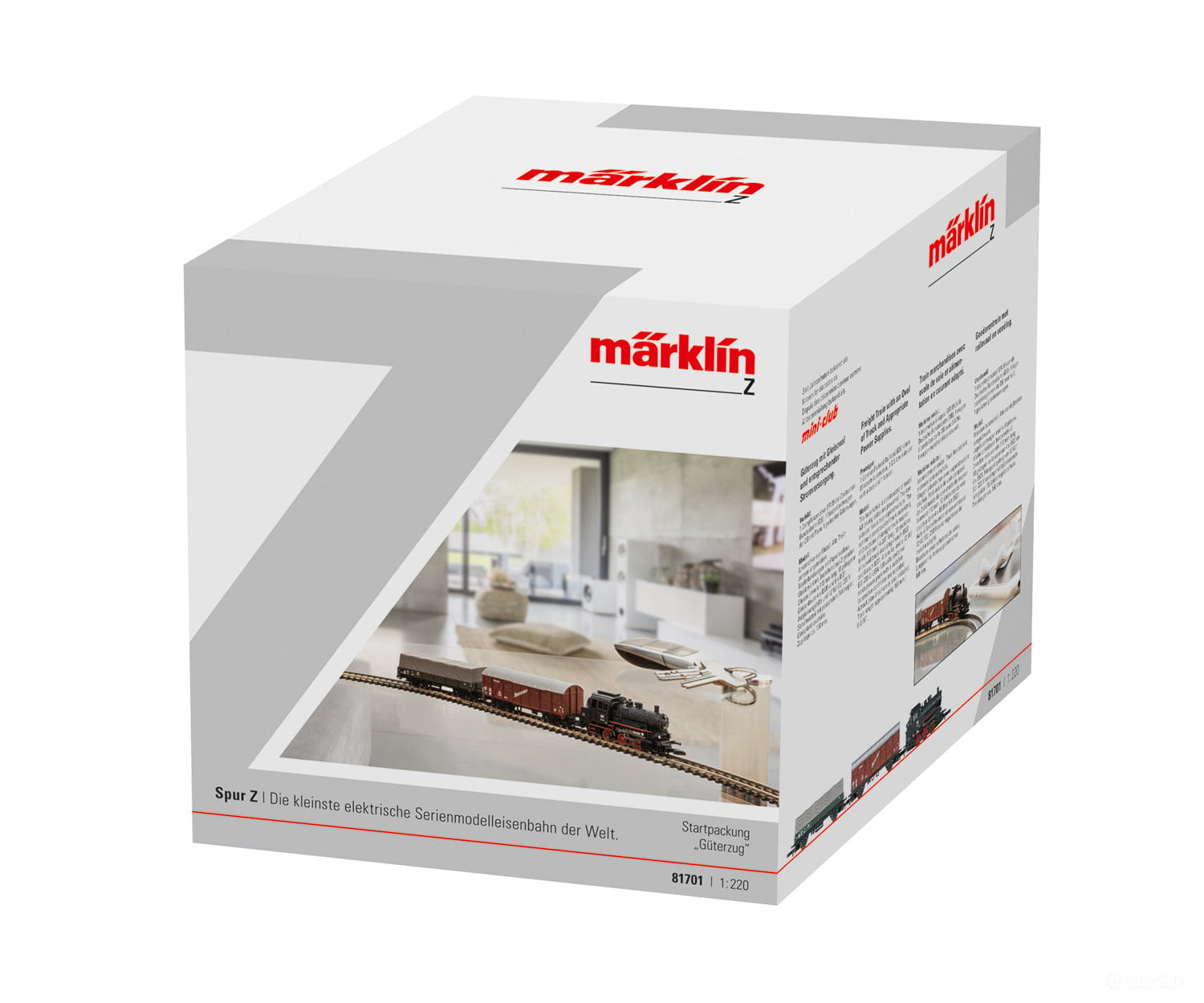 Marklin 81701 DB "Freight Train" Starter Set with a Class 89 Steam Locomotive, and Oval of Track, a Locomotive Controller, and a Power Supply - Default Title (IC-MARK-81701)