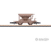 Marklin 82000 Z DB Ballast Car in Real Bronze European Freight Cars