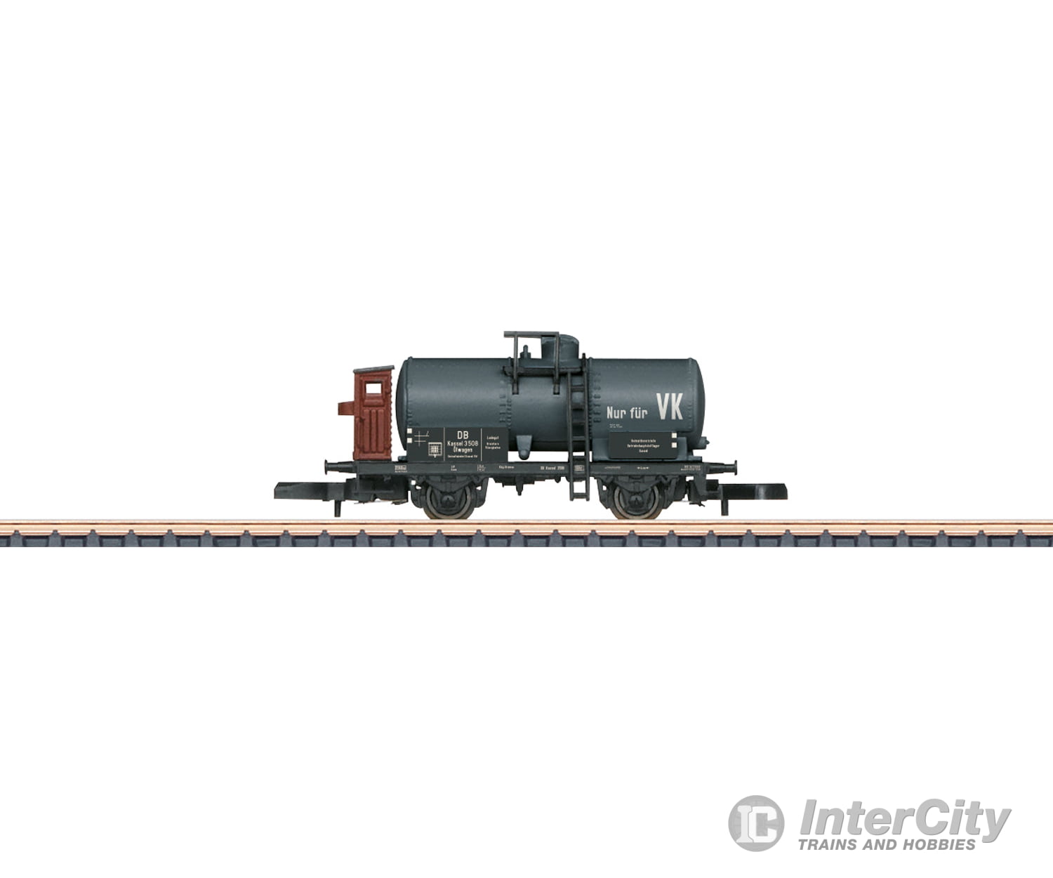 Marklin 82303 Z DB Maintenance Tank Car with a Brakeman’s Cab European Freight Cars