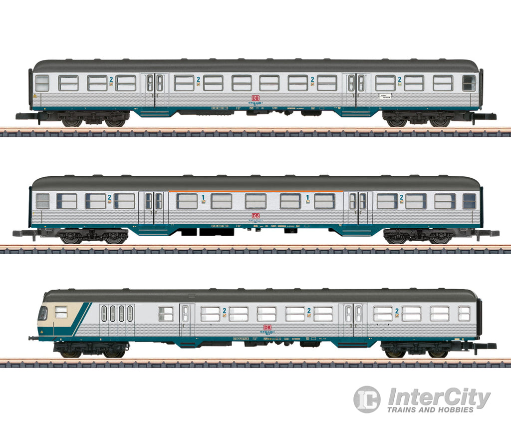 Marklin 87183 Z Passenger Car Set ’Karlsruhe End’ European Passenger Cars