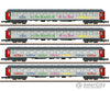 Marklin 87283 Z ’Snälltåget’ Car Set European Locomotives