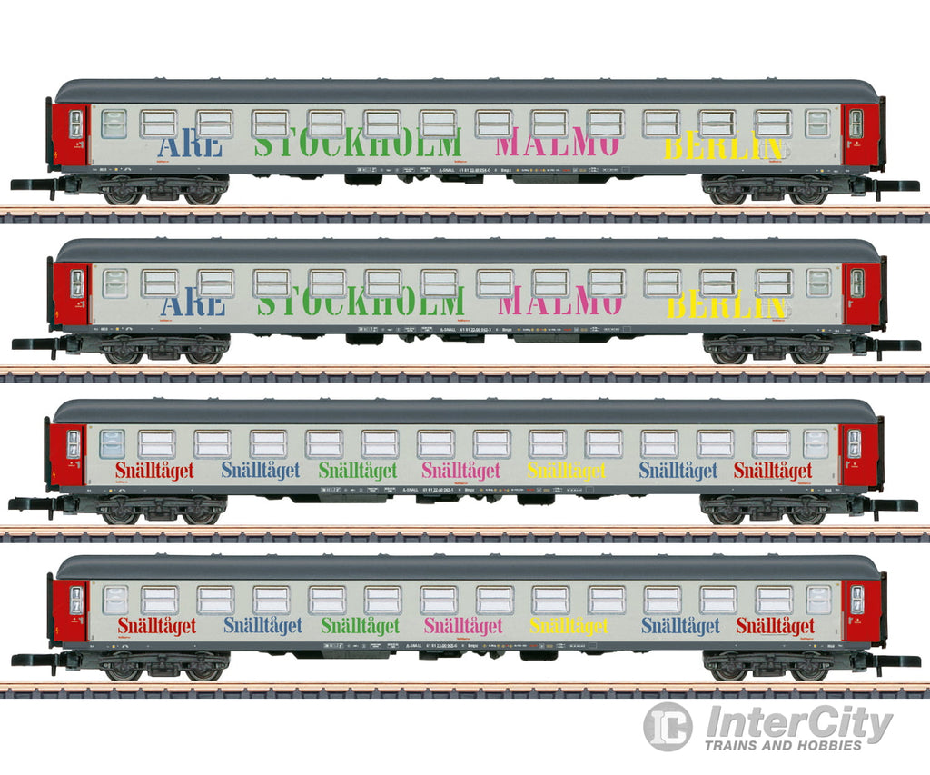 Marklin 87283 Z ’Snälltåget’ Car Set European Locomotives