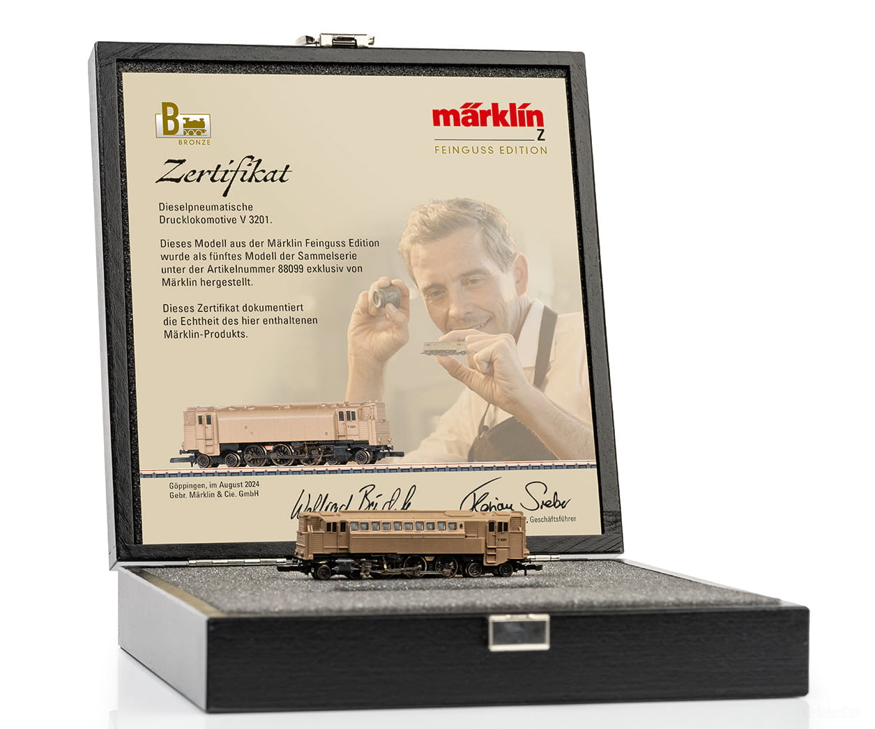 Marklin 88099 Z Diesel Pneumatic Compressed Air Locomotive V 3201 European Locomotives