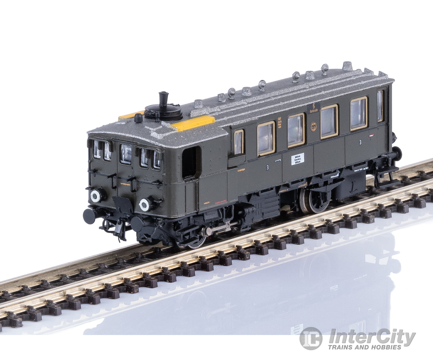 Marklin 88147 Z DRG Kittel Steam Powered Rail Car (DRG Ci dT Wü 05) European Locomotives