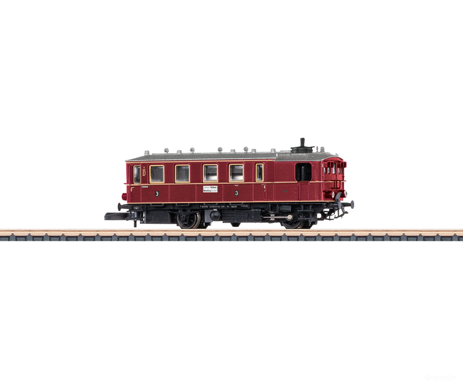 Marklin 88149 Z DB Class Kittel CidT Steam-Powered Rail Car - European Locomotives