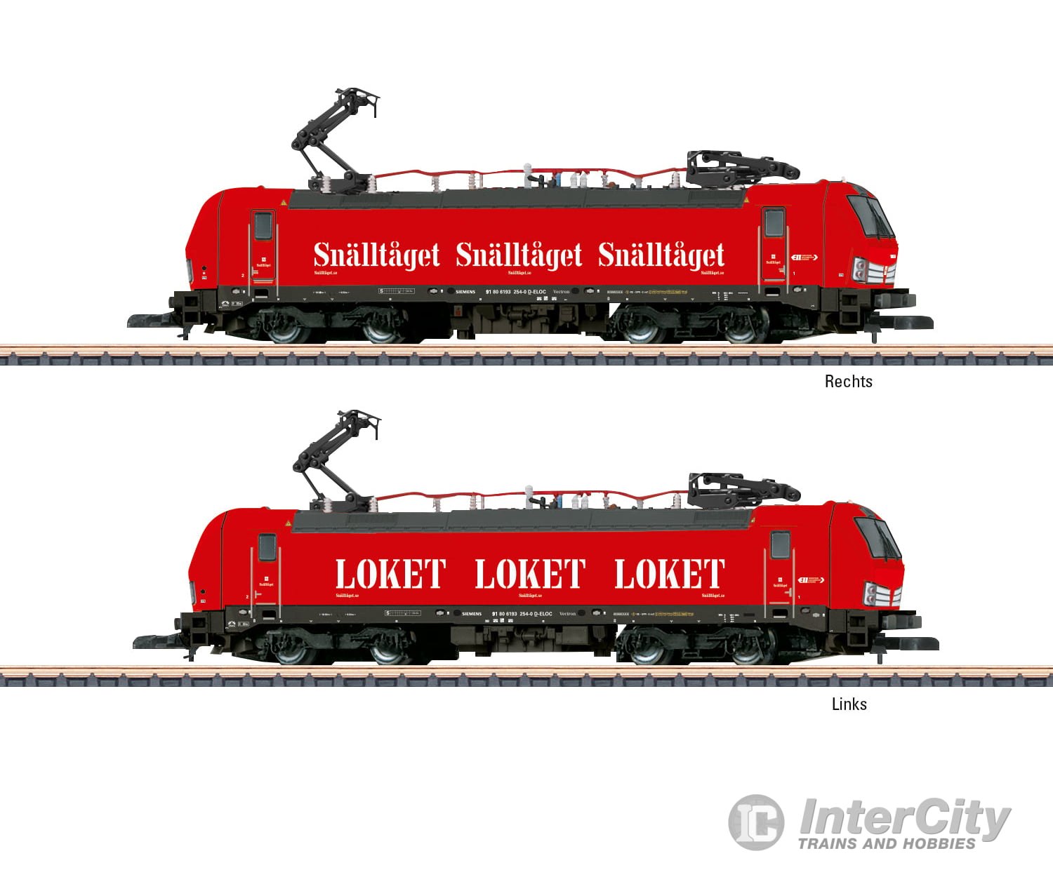 Marklin 88238 Z Class 193 Electric Locomotive European Locomotives