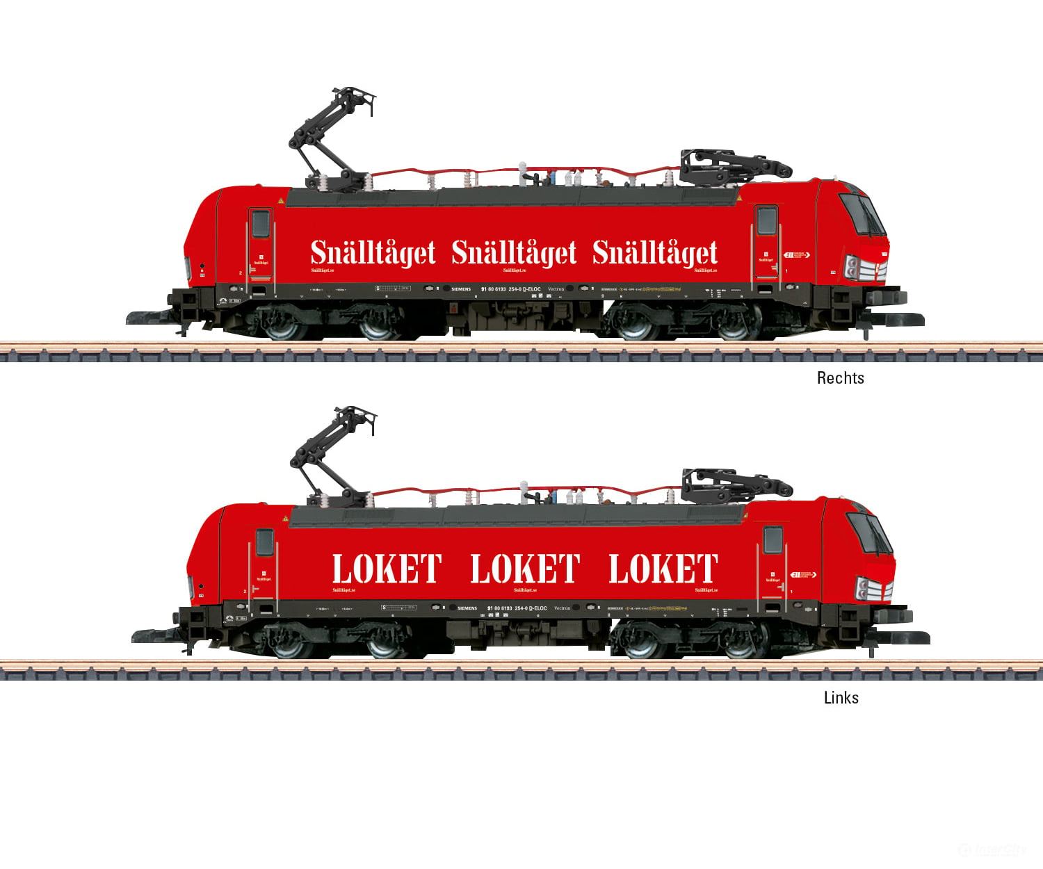 Marklin 88238 Z Class 193 Electric Locomotive European Locomotives