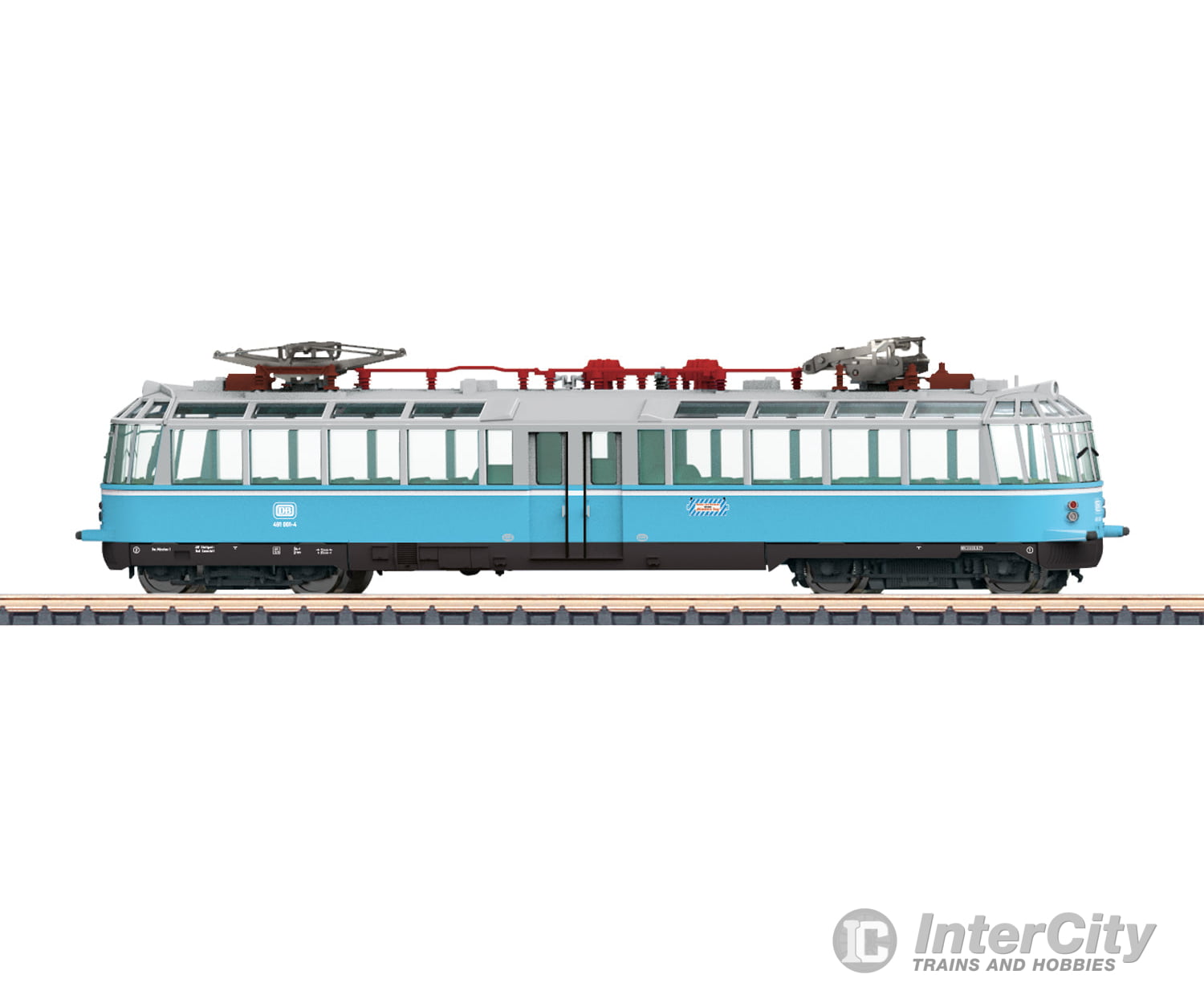 Marklin 88280 Z DB Class 491 Powered Observation Rail Car European Locomotives