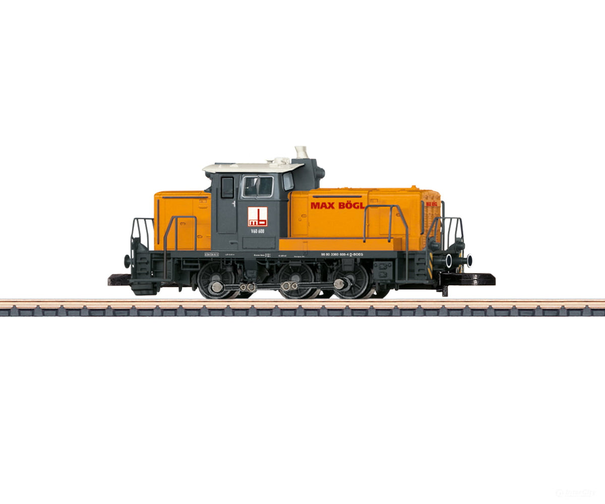 Marklin 88653 Z Switcher Road No. V 60 608 Max Bogl - European Locomotives