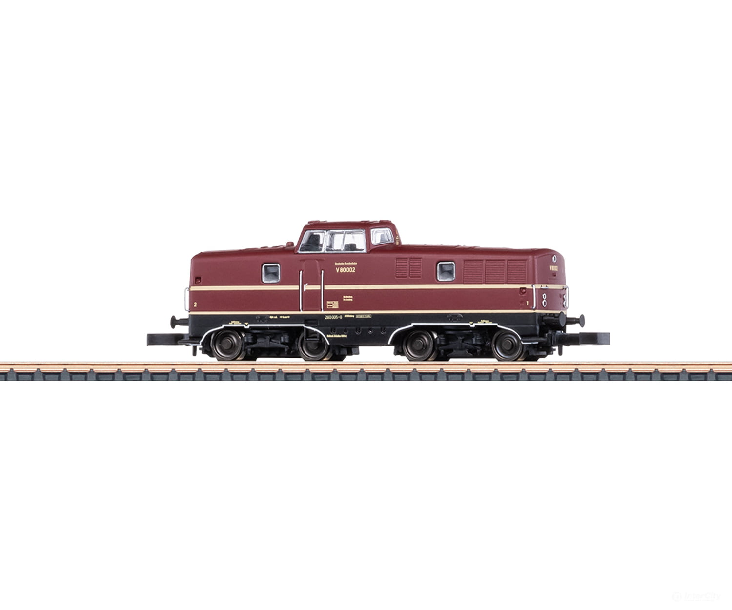 Marklin 88801 Z DB Road Diesel Locomotive Road Number V 80 002 European Locomotives