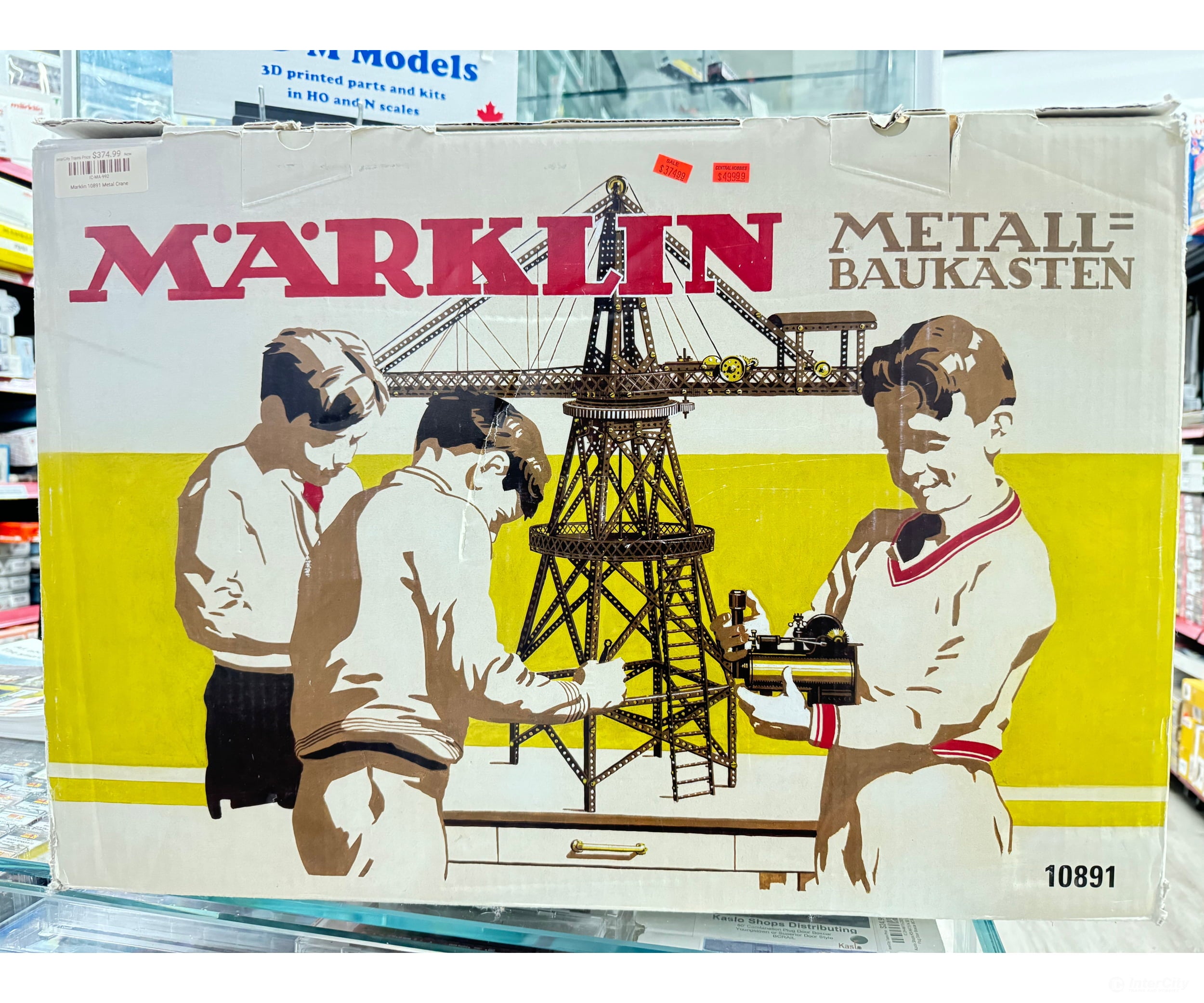 Marklin 10891 Metal Crane Collectibles