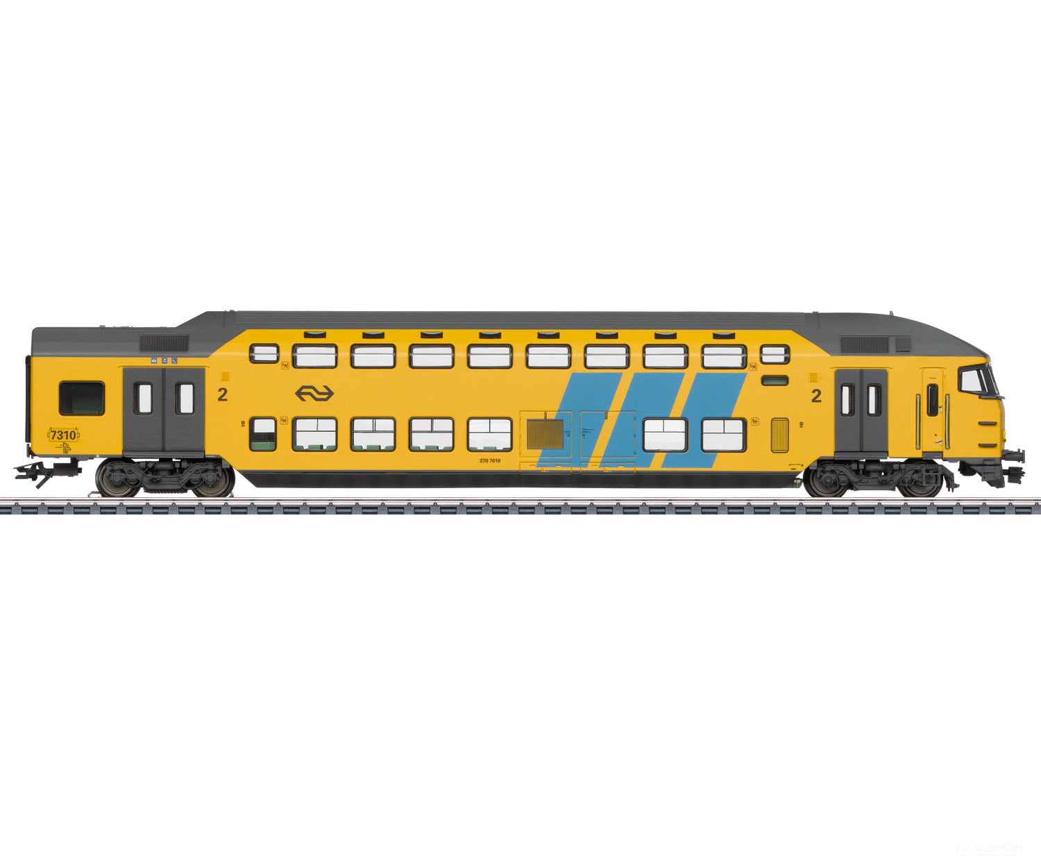 Marklin 43579 NS Bi-Level Cab Control Car, 2nd Class - Default Title (IC-MARK-43579)