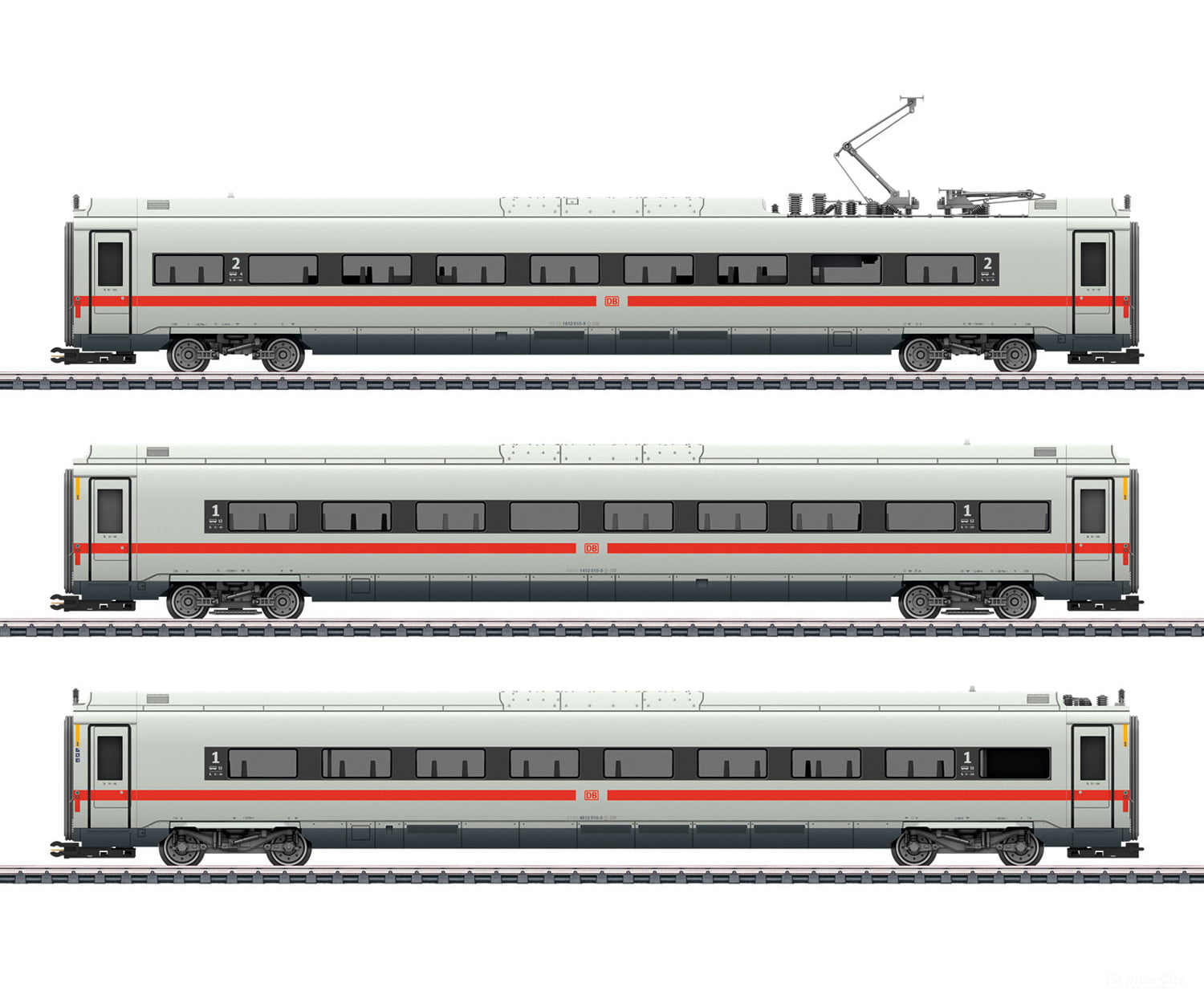 Marklin 43724 DB AG Add-On Car Set for the ICE 4 - Default Title (IC-MARK-43724)