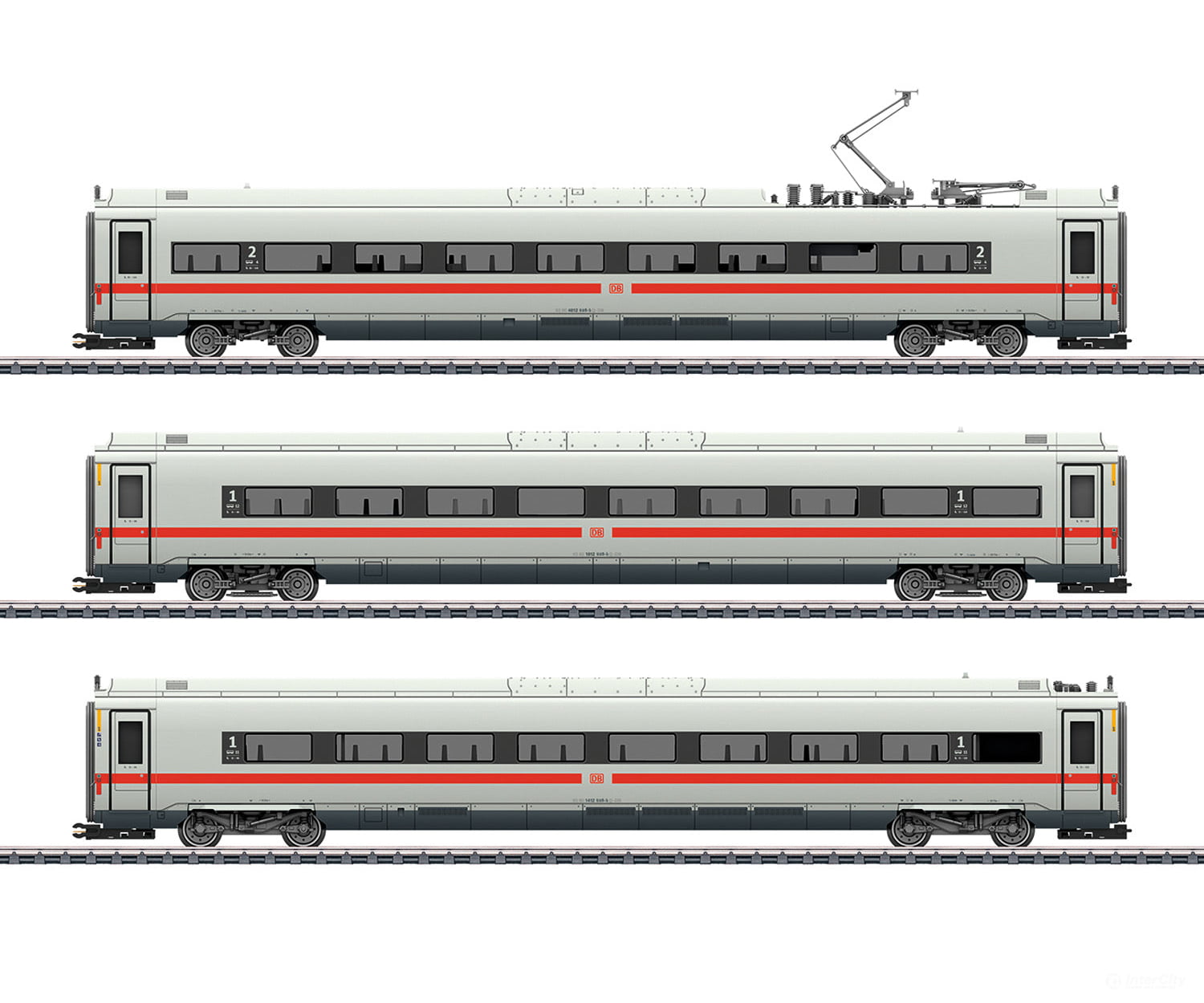 Marklin 43726 DB AG Add-On Car Set for the ICE 4 - Default Title (IC-MARK-43726)